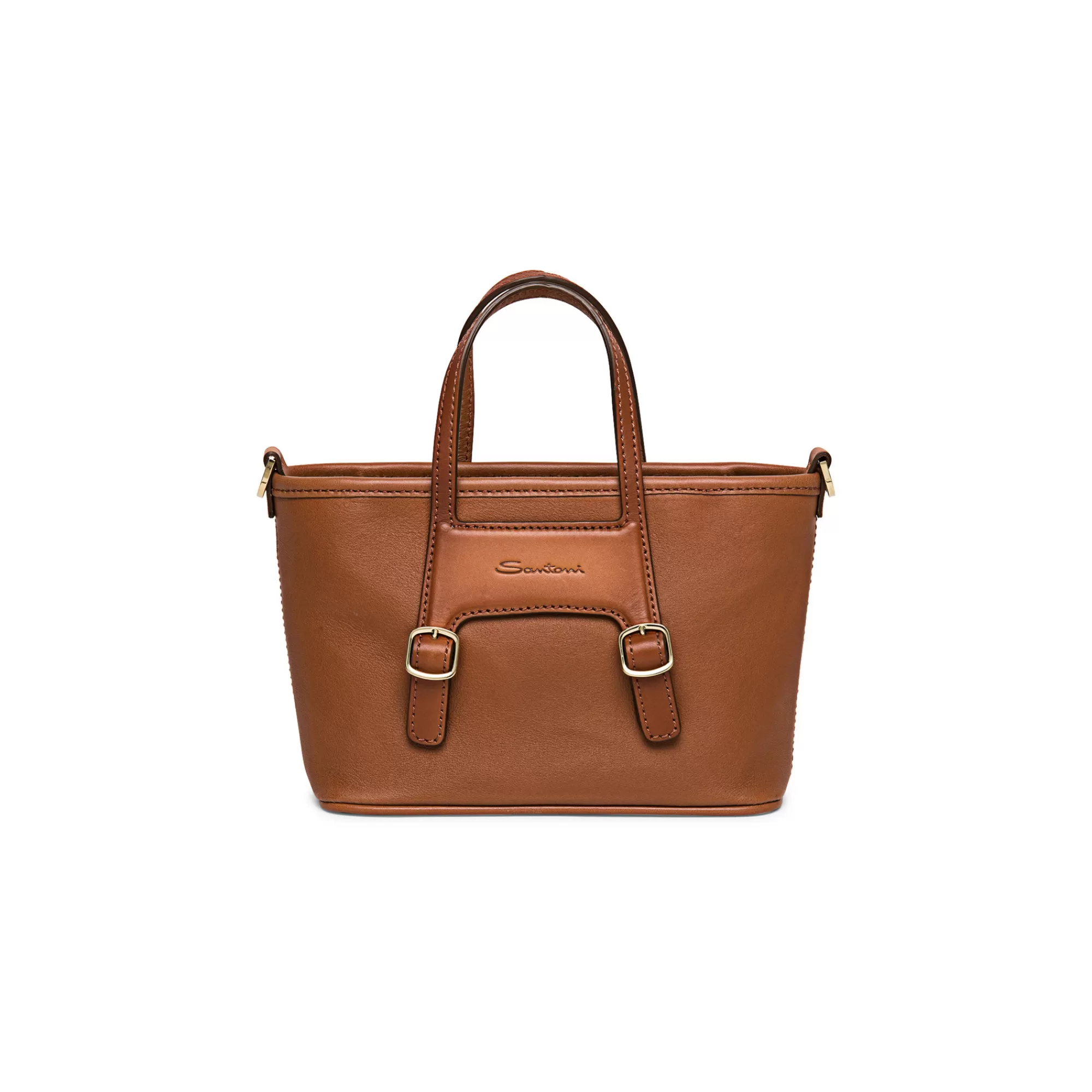 Flash Sale Borsa a mano in pelle marrone Borse