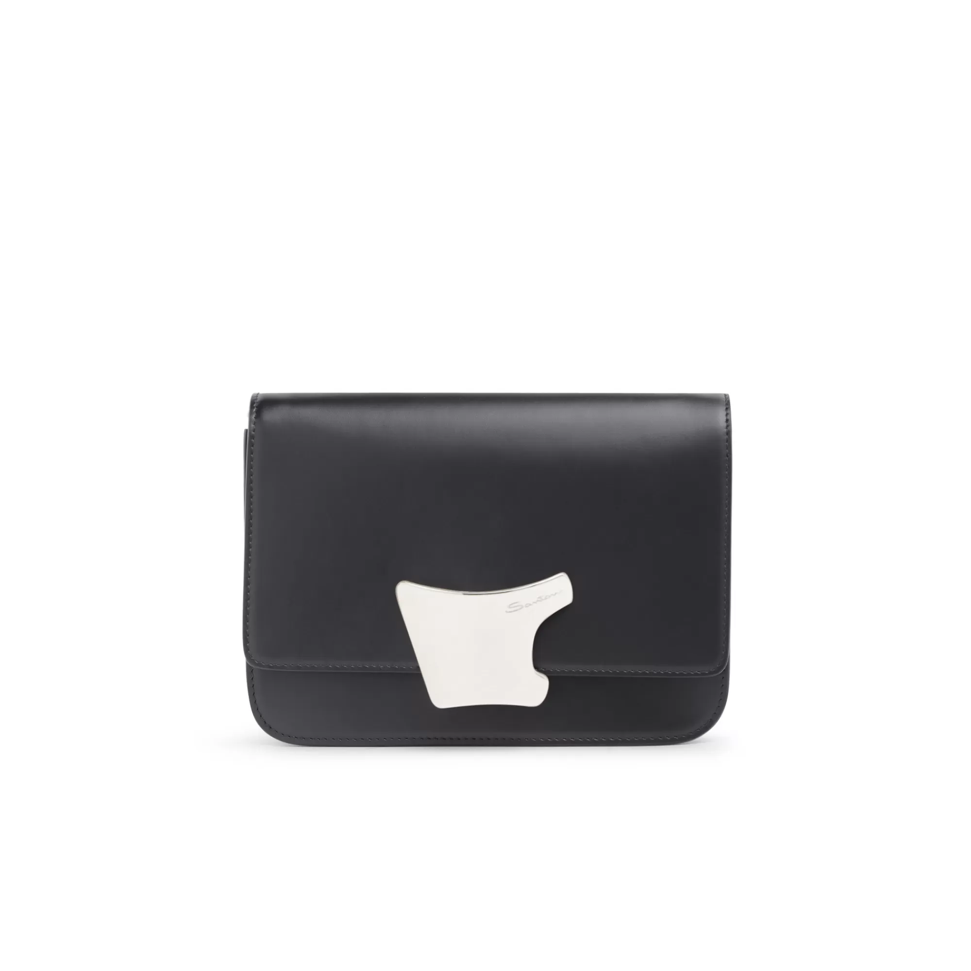 Fashion Borsa a tracolla in pelle nera Borse