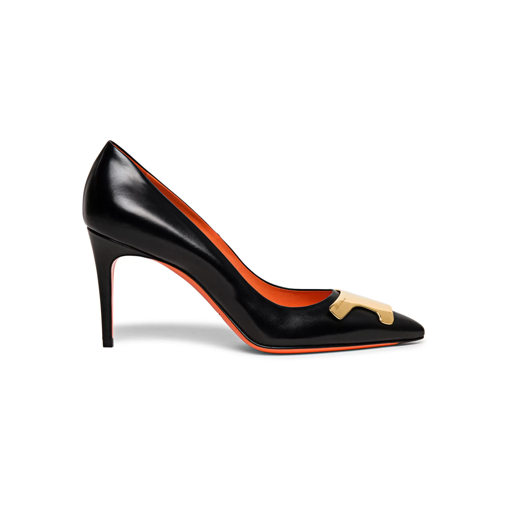 Shop Décolleté Sibille tacco alto da donna in pelle nera Vedi tutte le calzature | Décolletés