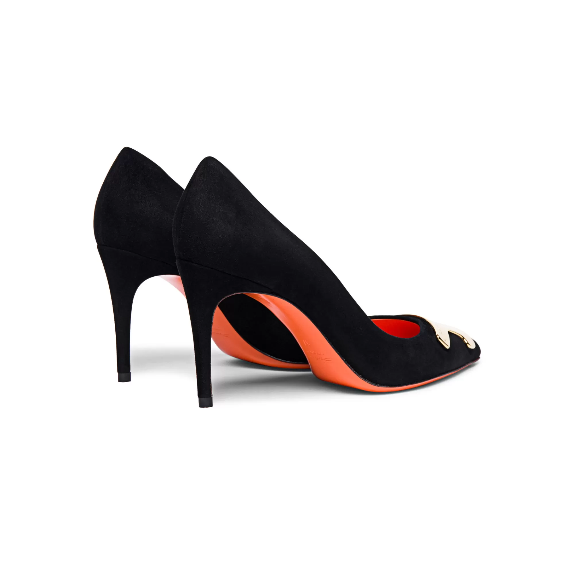 Sale Décolleté Sibille tacco alto da donna in suede nero Vedi tutte le calzature | Décolletés