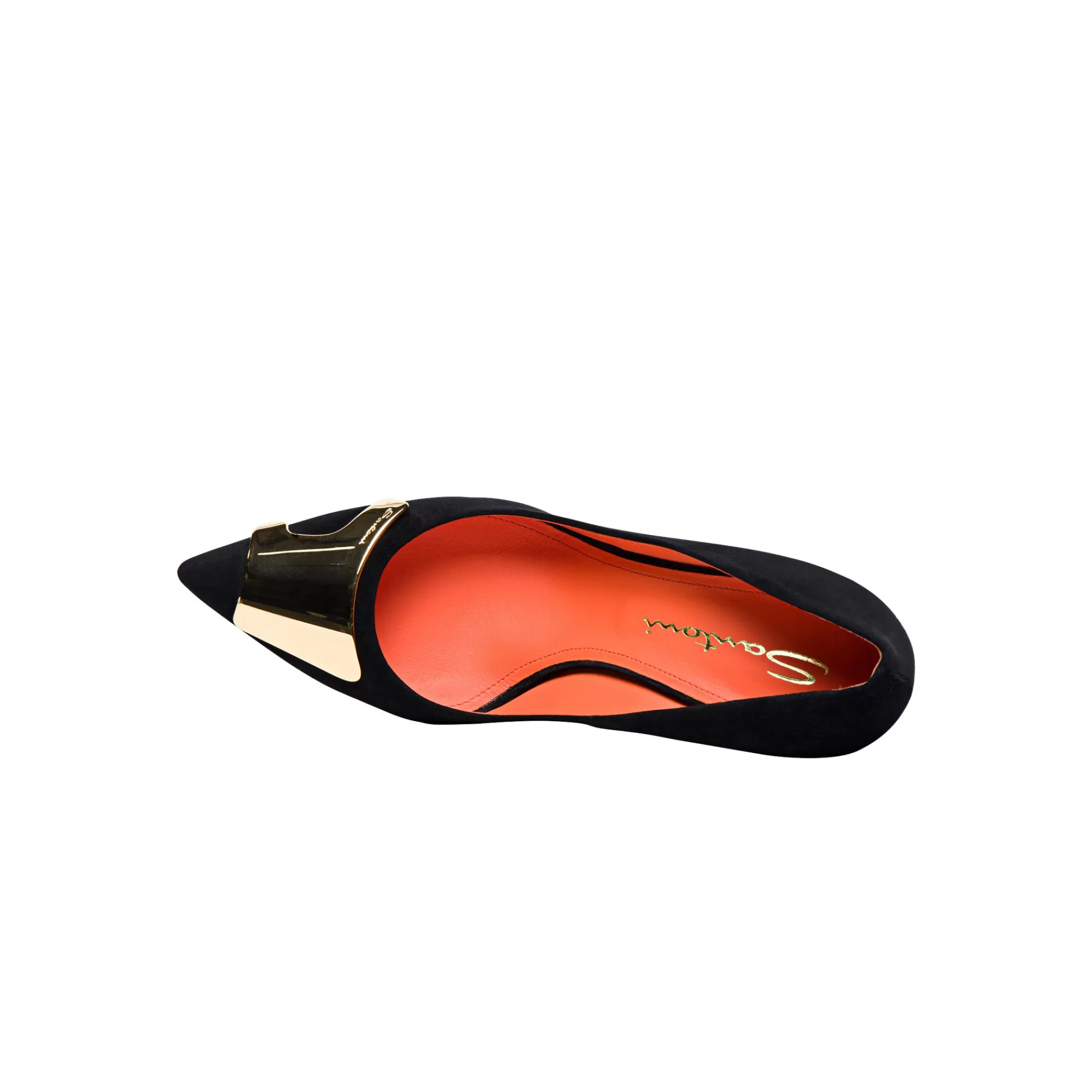 Sale Décolleté Sibille tacco alto da donna in suede nero Vedi tutte le calzature | Décolletés