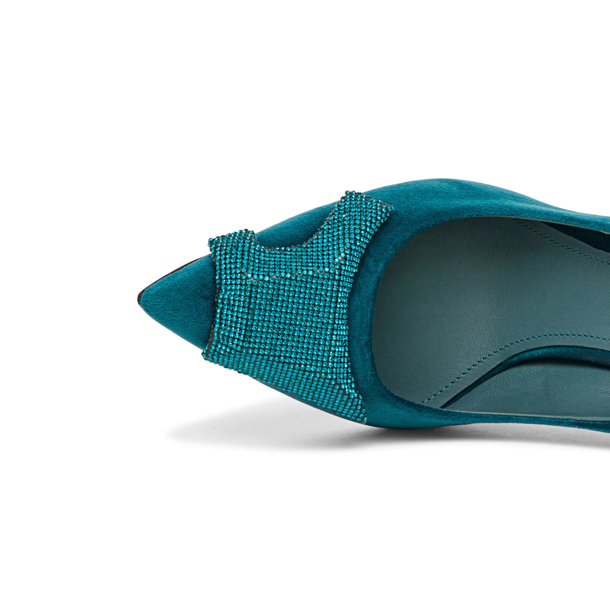 Clearance Décolleté Sibille tacco alto da donna in velluto verde Vedi tutte le calzature | Décolletés