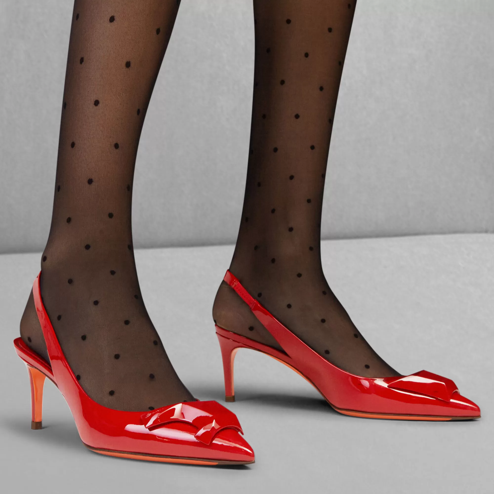 Fashion Décolletés Sibille tacco medio da donna in vernice rossa Vedi tutte le calzature | Décolletés