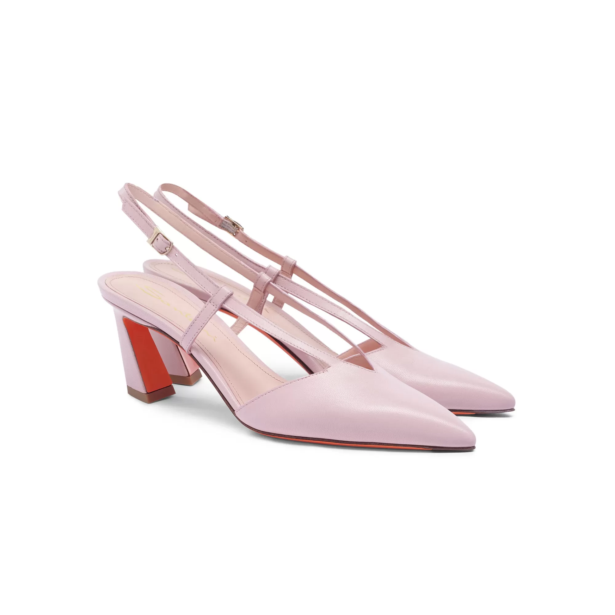 New Décolletés Victoria tacco medio da donna in pelle rosa Vedi tutte le calzature | Décolletés