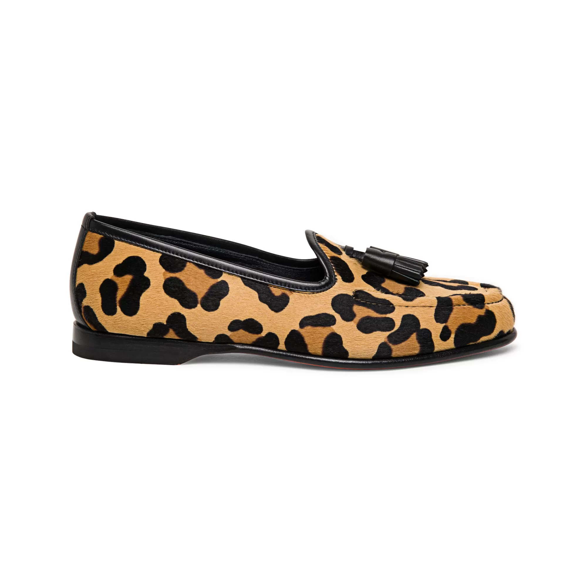 New Mocassino Andrea con nappe da donna in cavallino animalier Vedi tutte le calzature | Scarpe basse