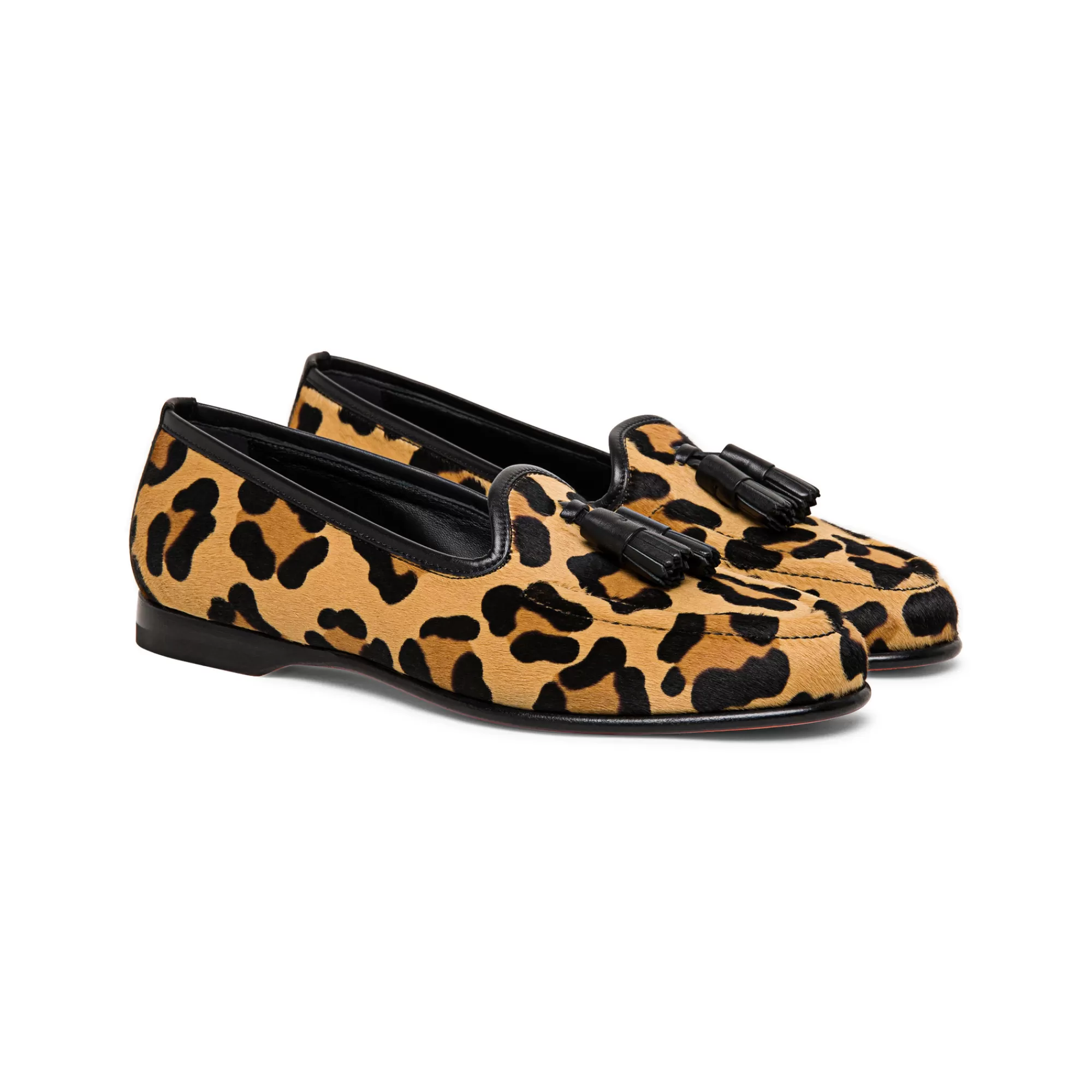 New Mocassino Andrea con nappe da donna in cavallino animalier Vedi tutte le calzature | Scarpe basse