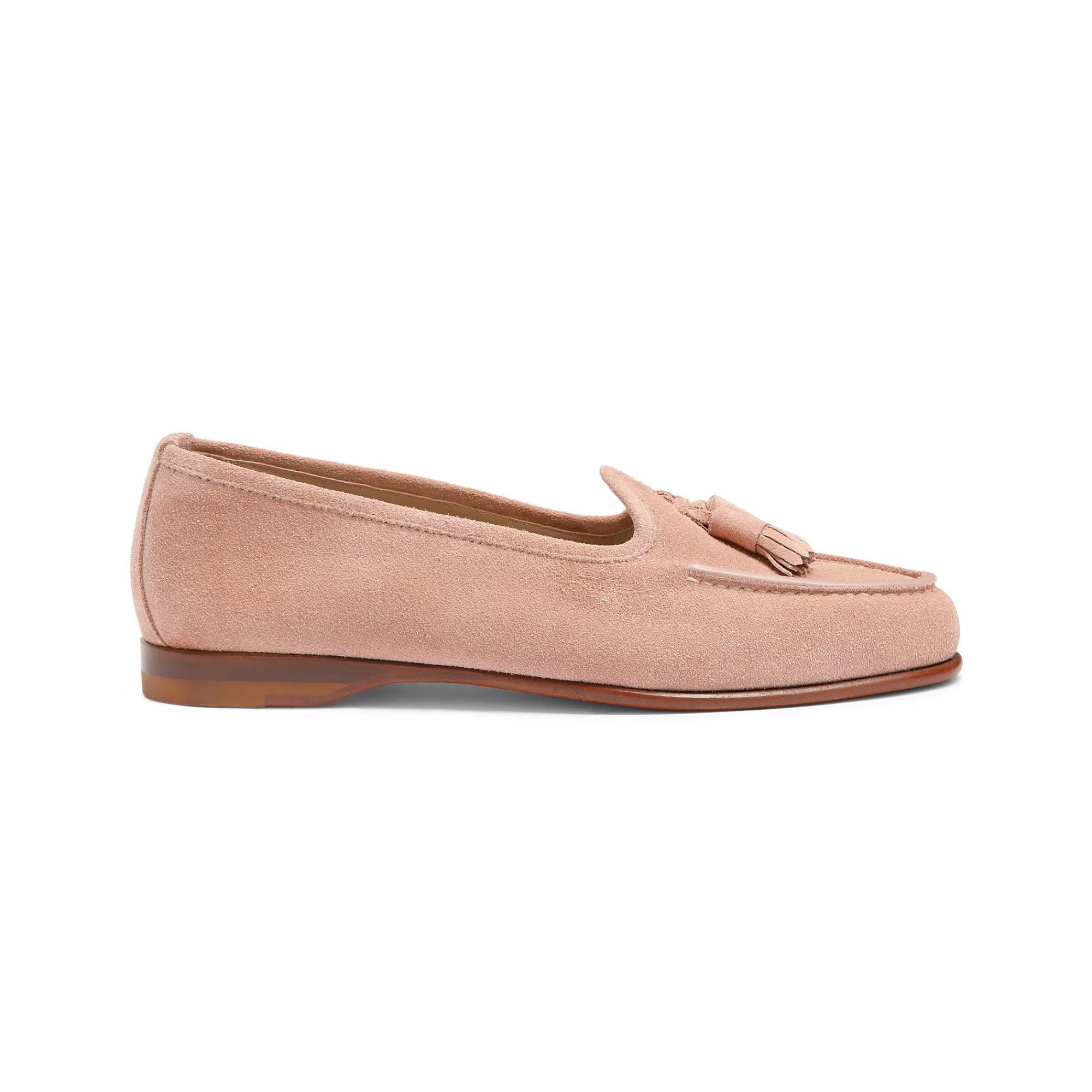 Fashion Mocassino Andrea con nappe da donna in suede rosa Vedi tutte le calzature | Scarpe basse