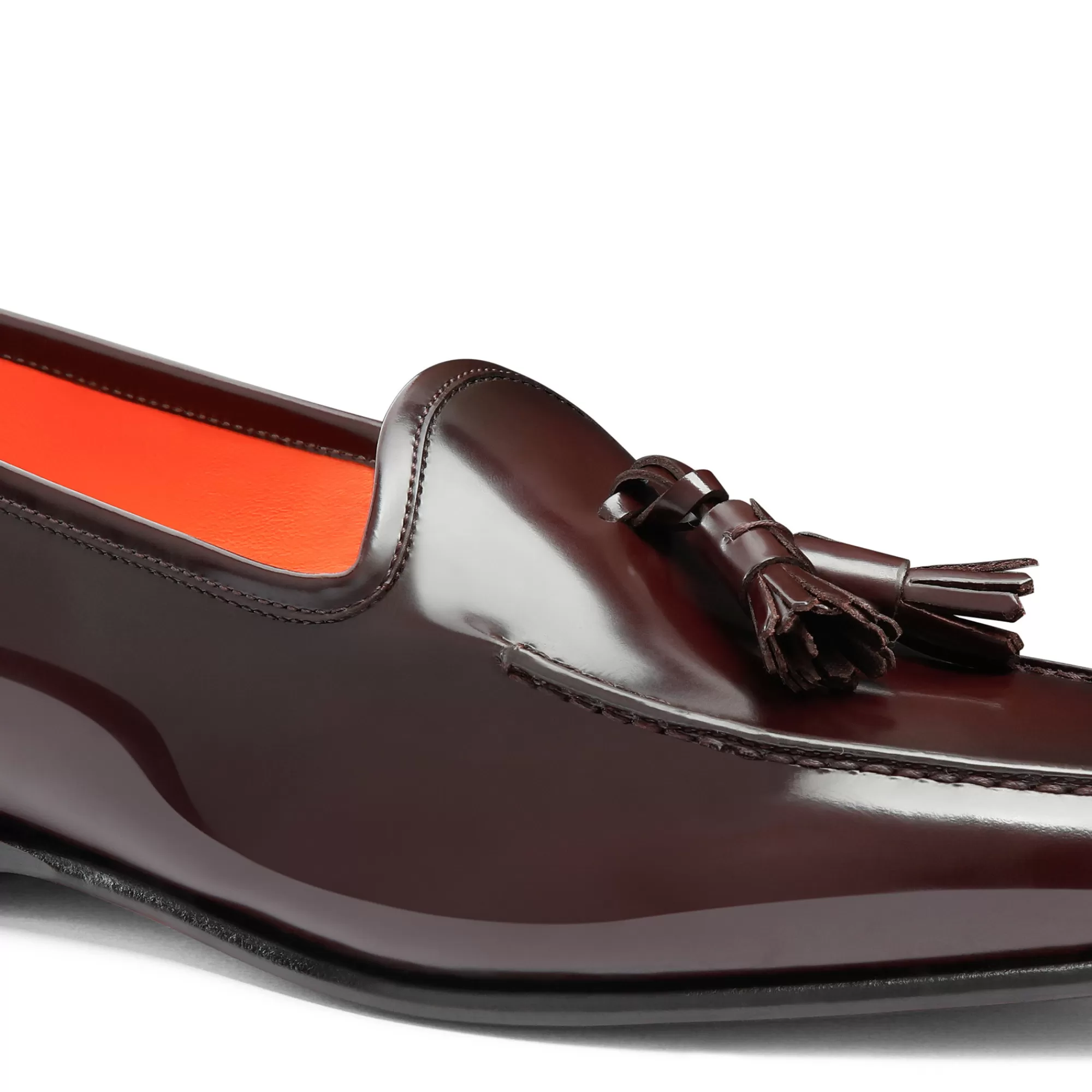 Best Mocassino Andrea con nappe da uomo in pelle lucida bordeaux Vedi tutte le calzature | Mocassini