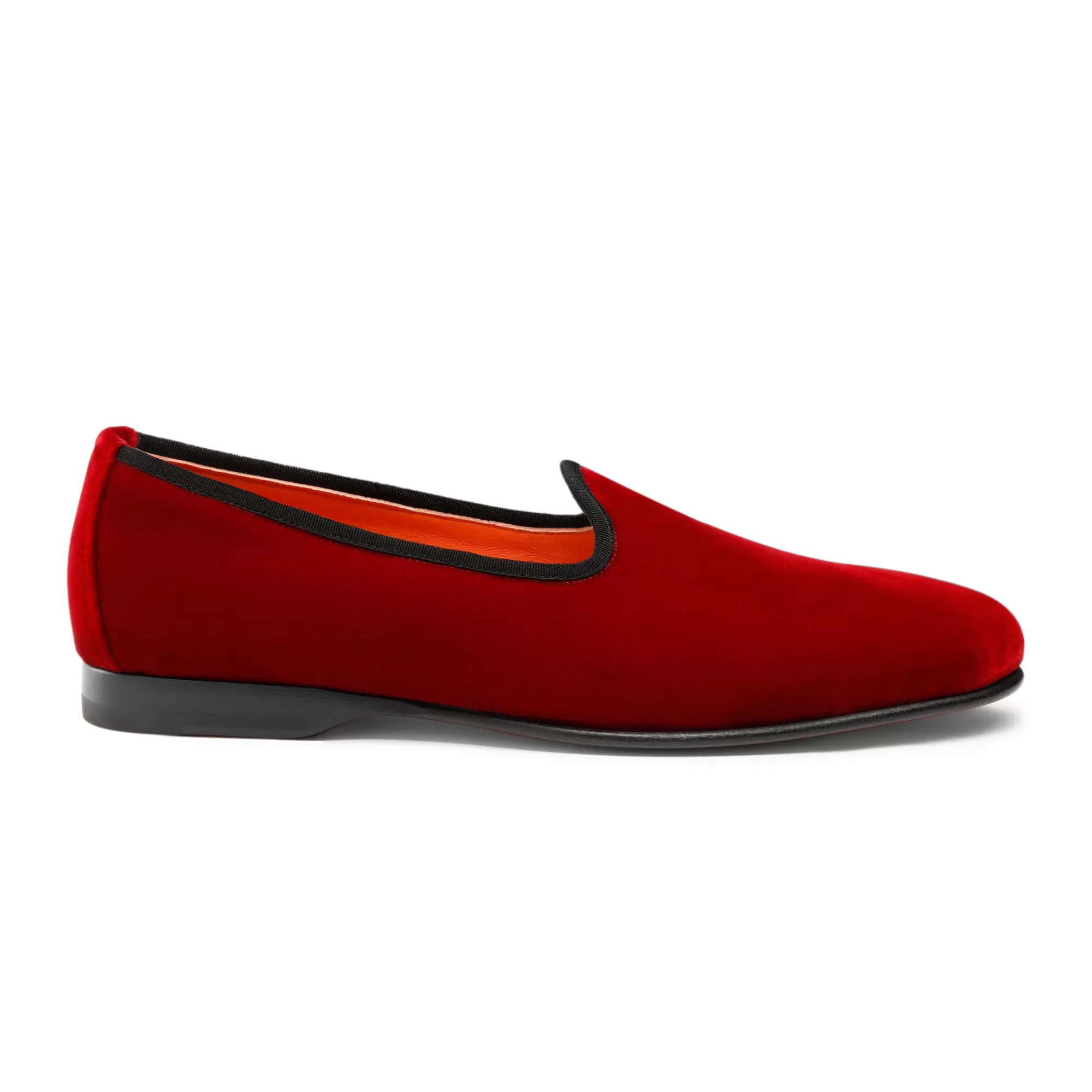 Sale Mocassino Andrea da uomo in velluto rosso Vedi tutte le calzature | Mocassini