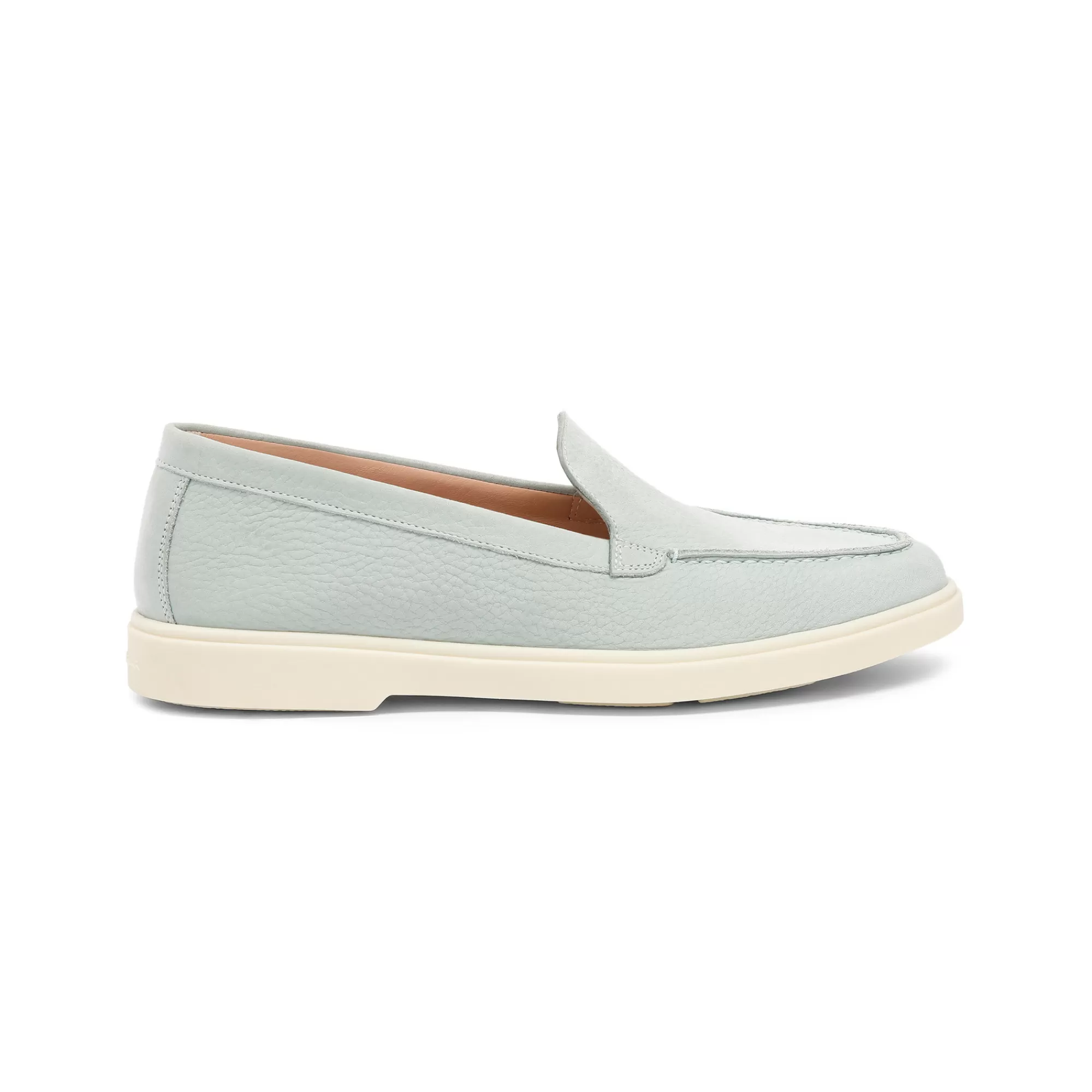 Sale Mocassino da donna in nabuk azzurro Vedi tutte le calzature | Scarpe basse