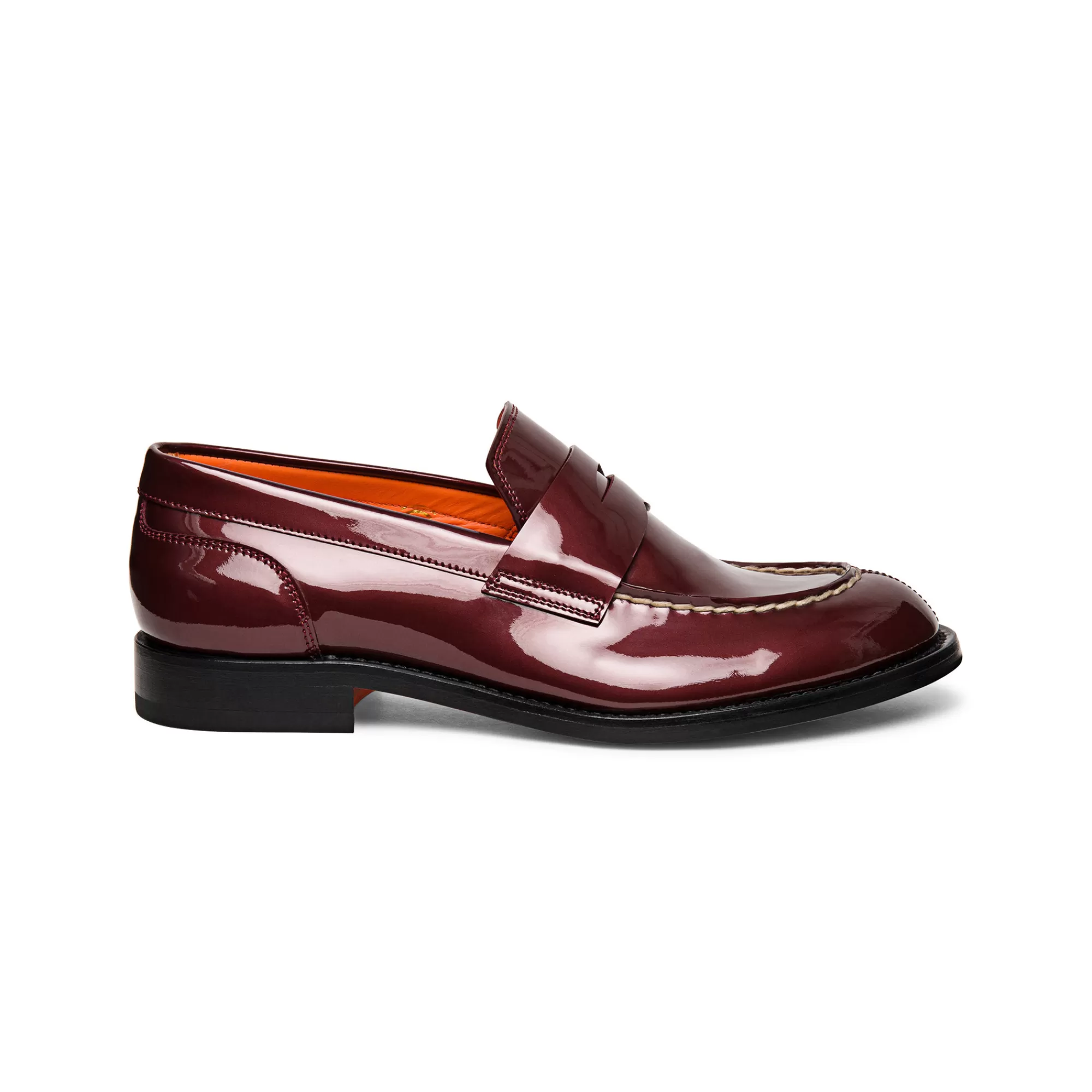 Flash Sale Mocassino penny Alfie da donna in vernice bordeaux Vedi tutte le calzature | Scarpe basse