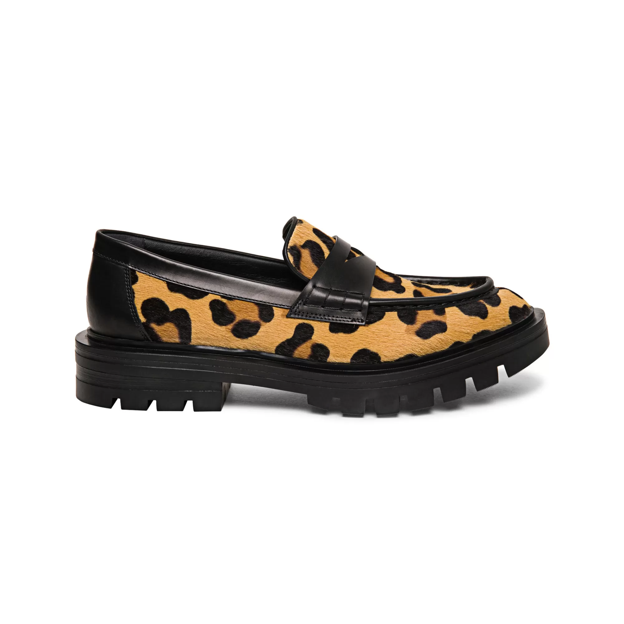 Fashion Mocassino penny da donna in cavallino animalier Vedi tutte le calzature | Scarpe basse