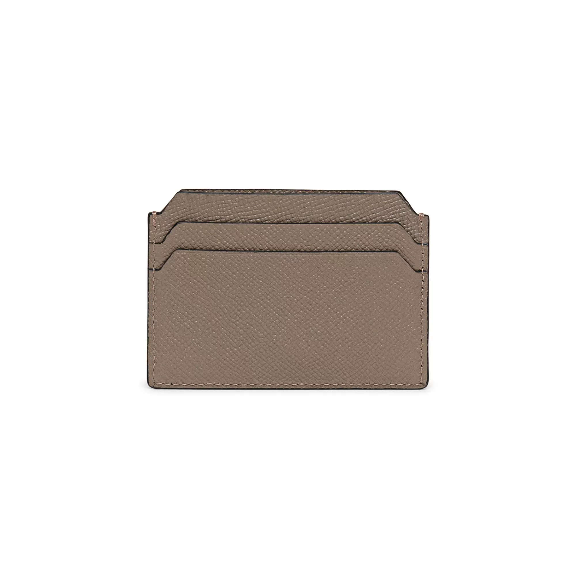 Flash Sale Porta carte di credito in saffiano beige Piccola pelletteria | Piccola pelletteria