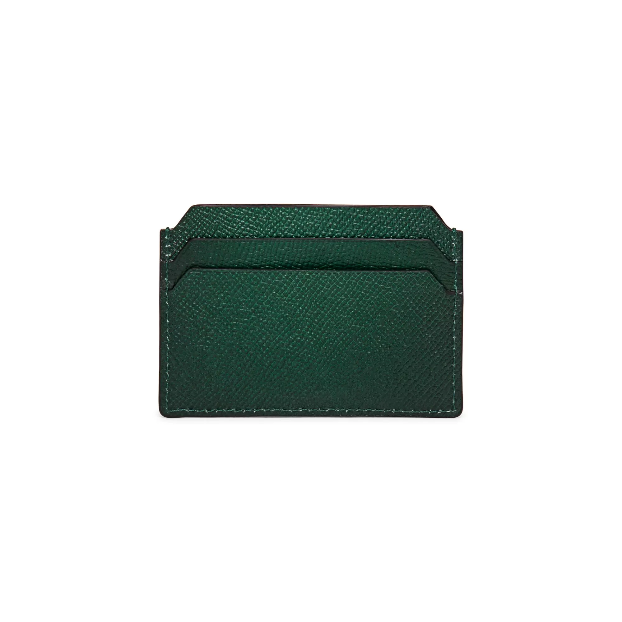 Clearance Porta carte di credito in saffiano verde Piccola pelletteria | Piccola pelletteria