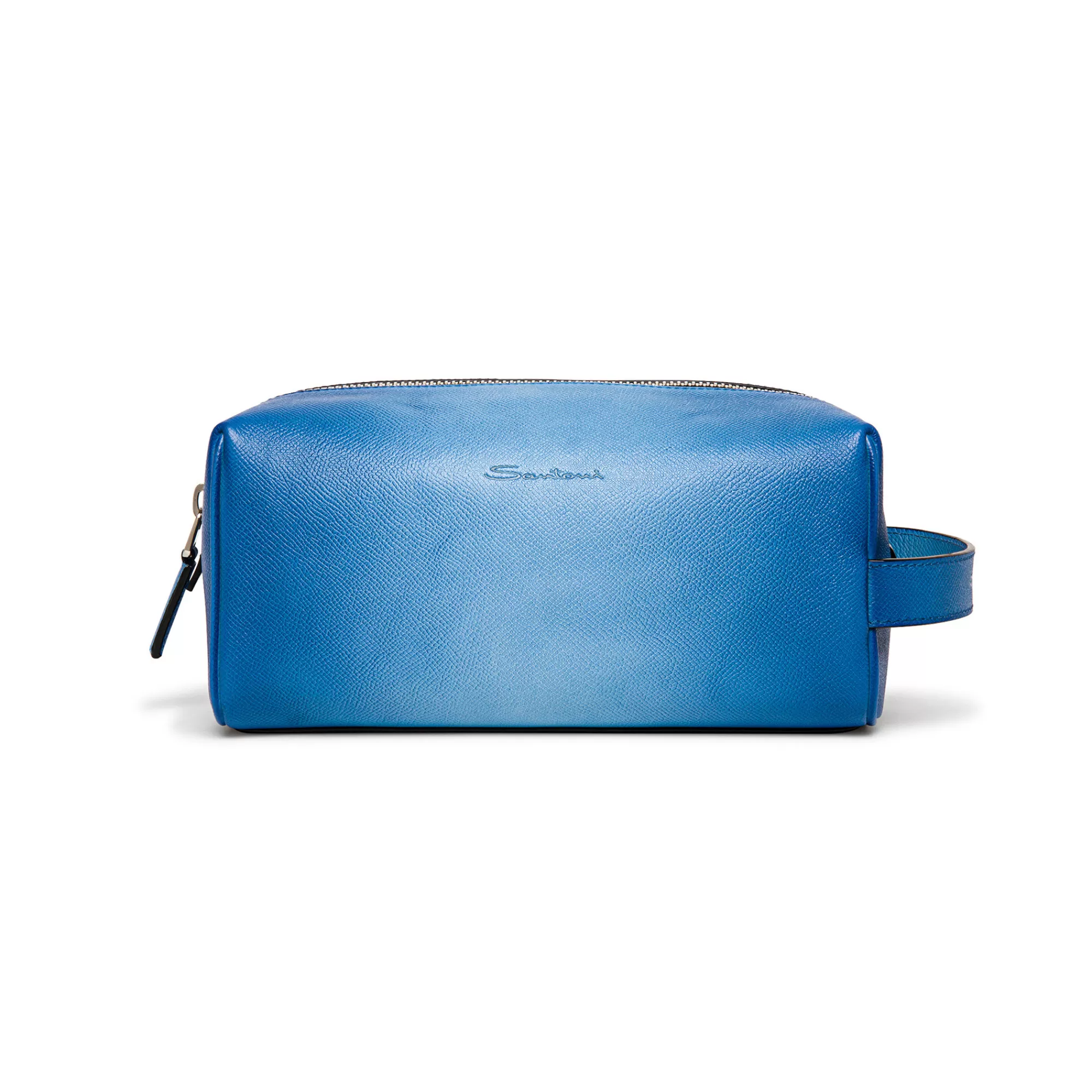 Cheap Pouch in saffiano azzurro Piccola pelletteria | Piccola pelletteria