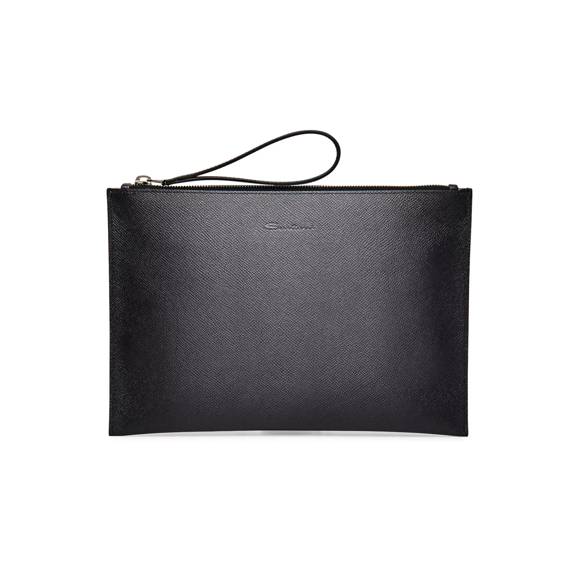 Cheap Pouch in saffiano grigio Piccola pelletteria | Piccola pelletteria