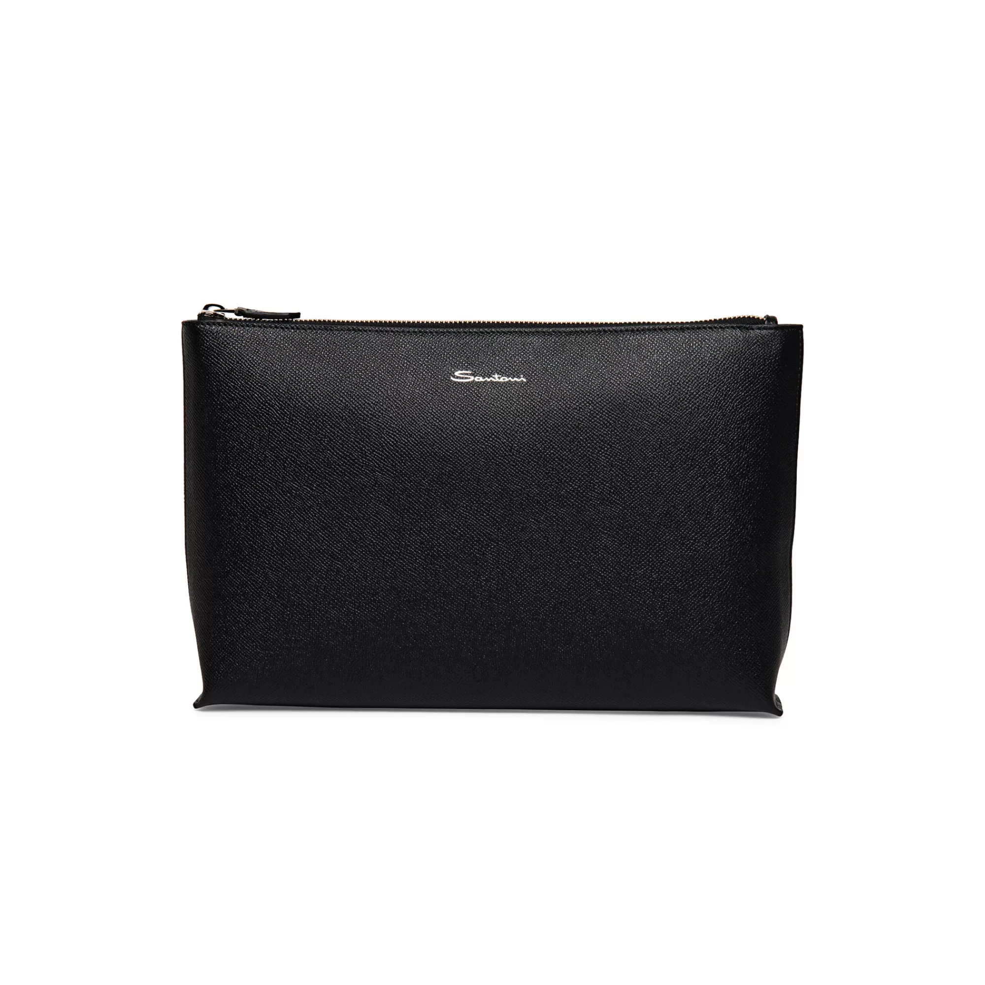 Cheap Pouch in saffiano nero Piccola pelletteria | Piccola pelletteria