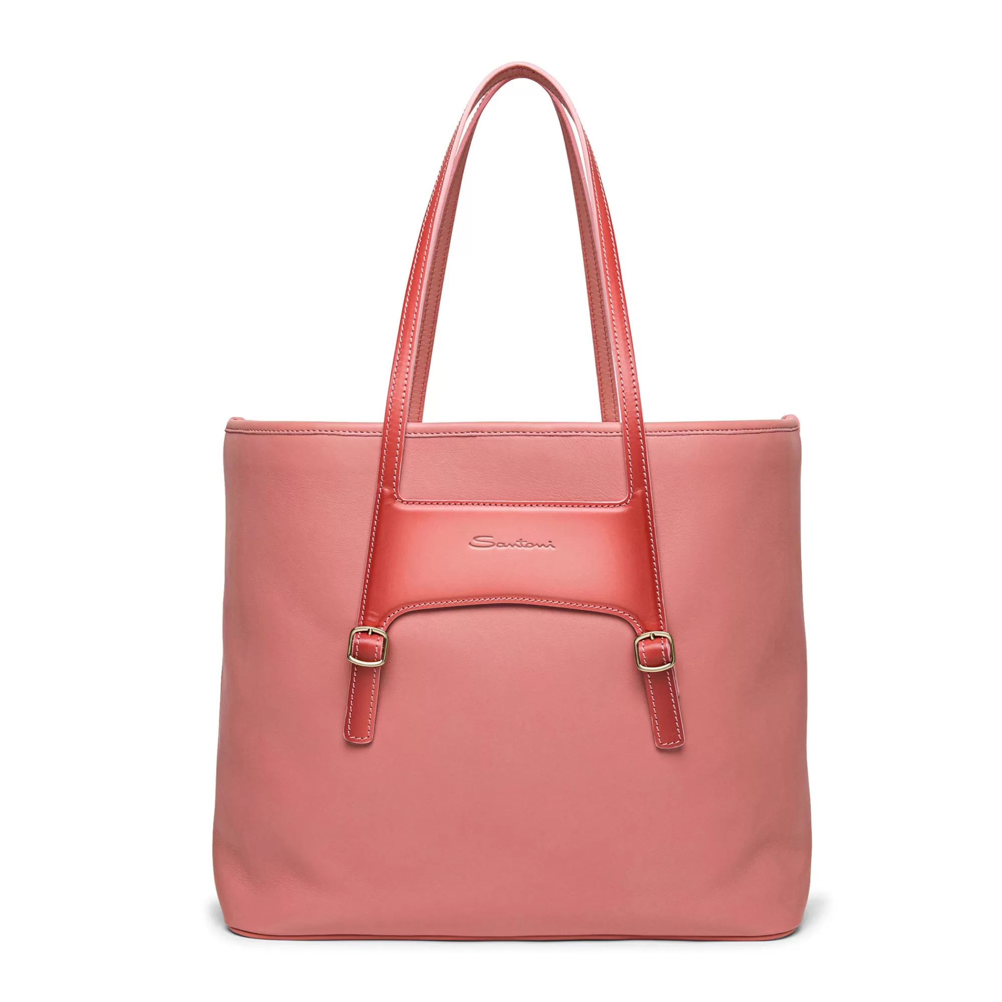 Flash Sale Shopping bag in pelle rosa Borse