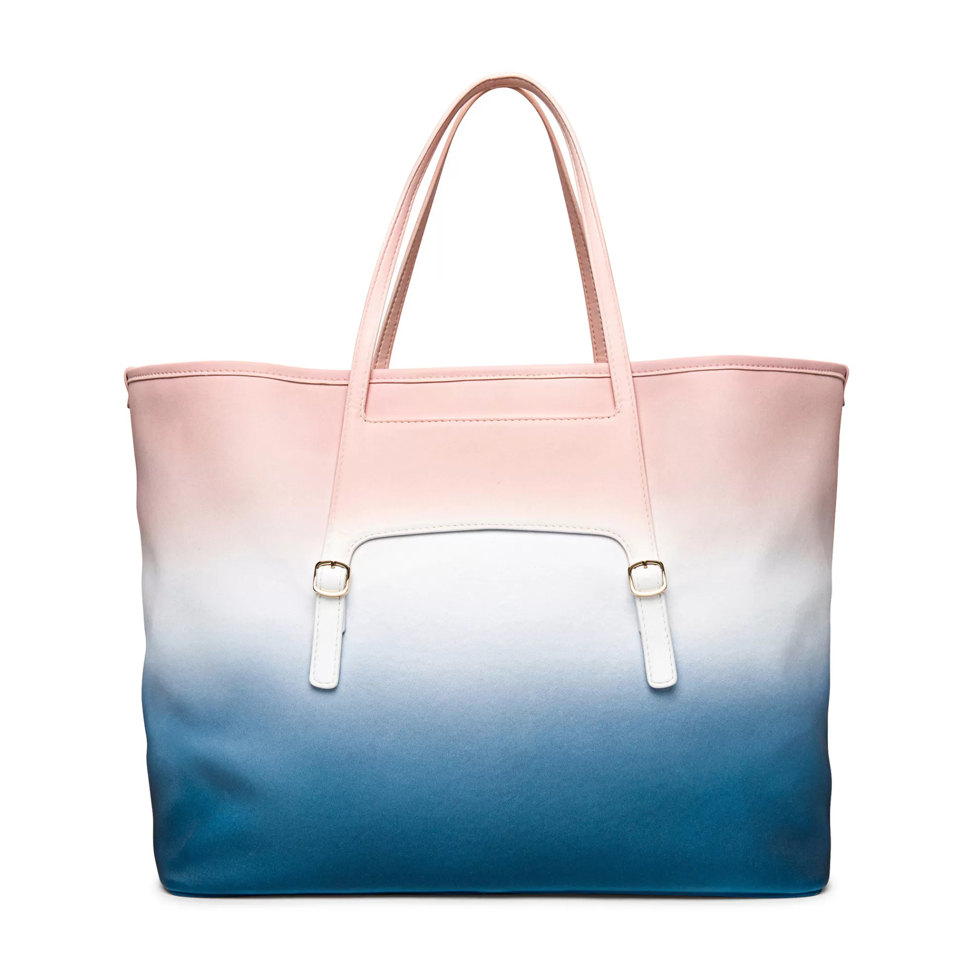 Flash Sale Shopping bag in pelle rosa, bianca e blu Borse | Vedi tutte le calzature