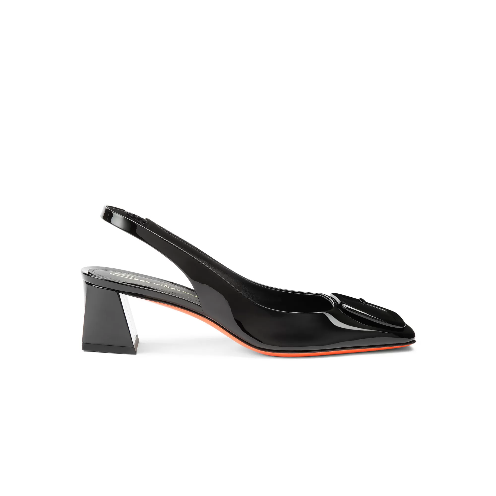 New Slingback tacco medio da donna in vernice nera Vedi tutte le calzature | Décolletés