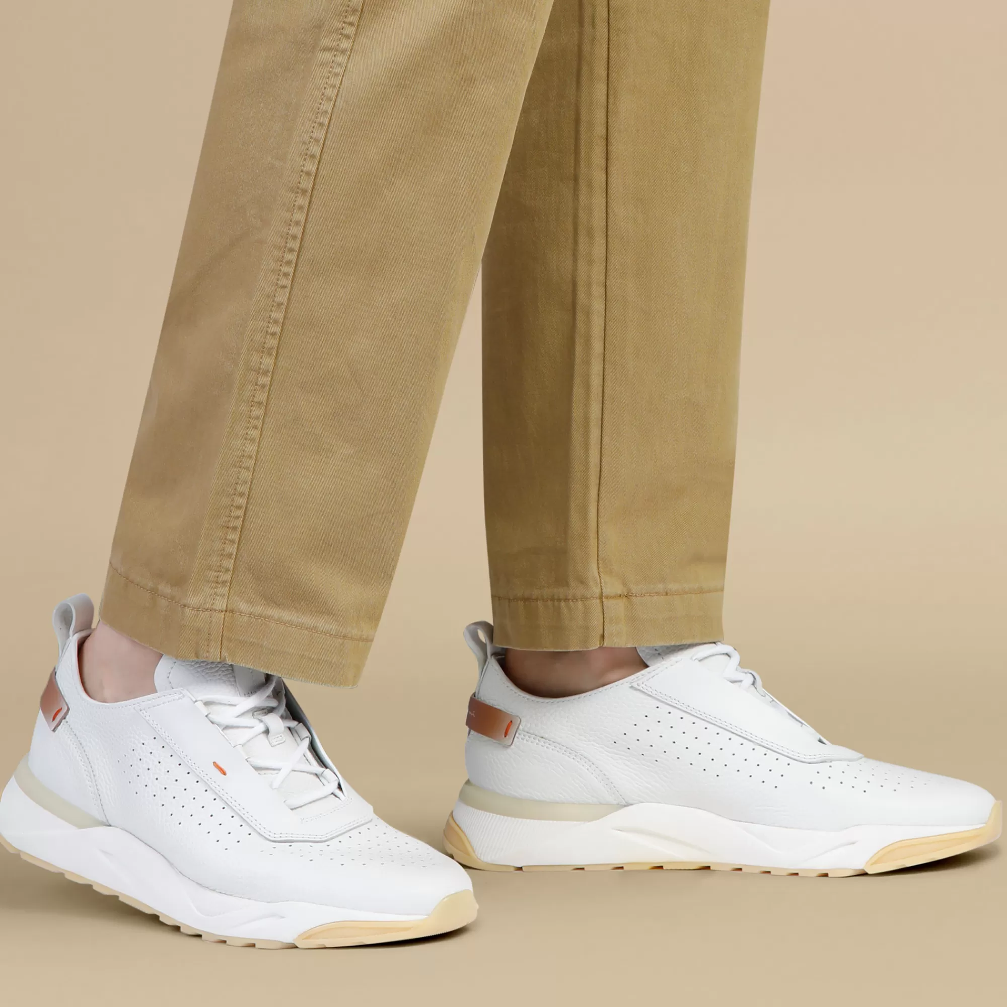 Clearance Sneaker da uomo in pelle bianca Vedi tutte le calzature | Sneakers