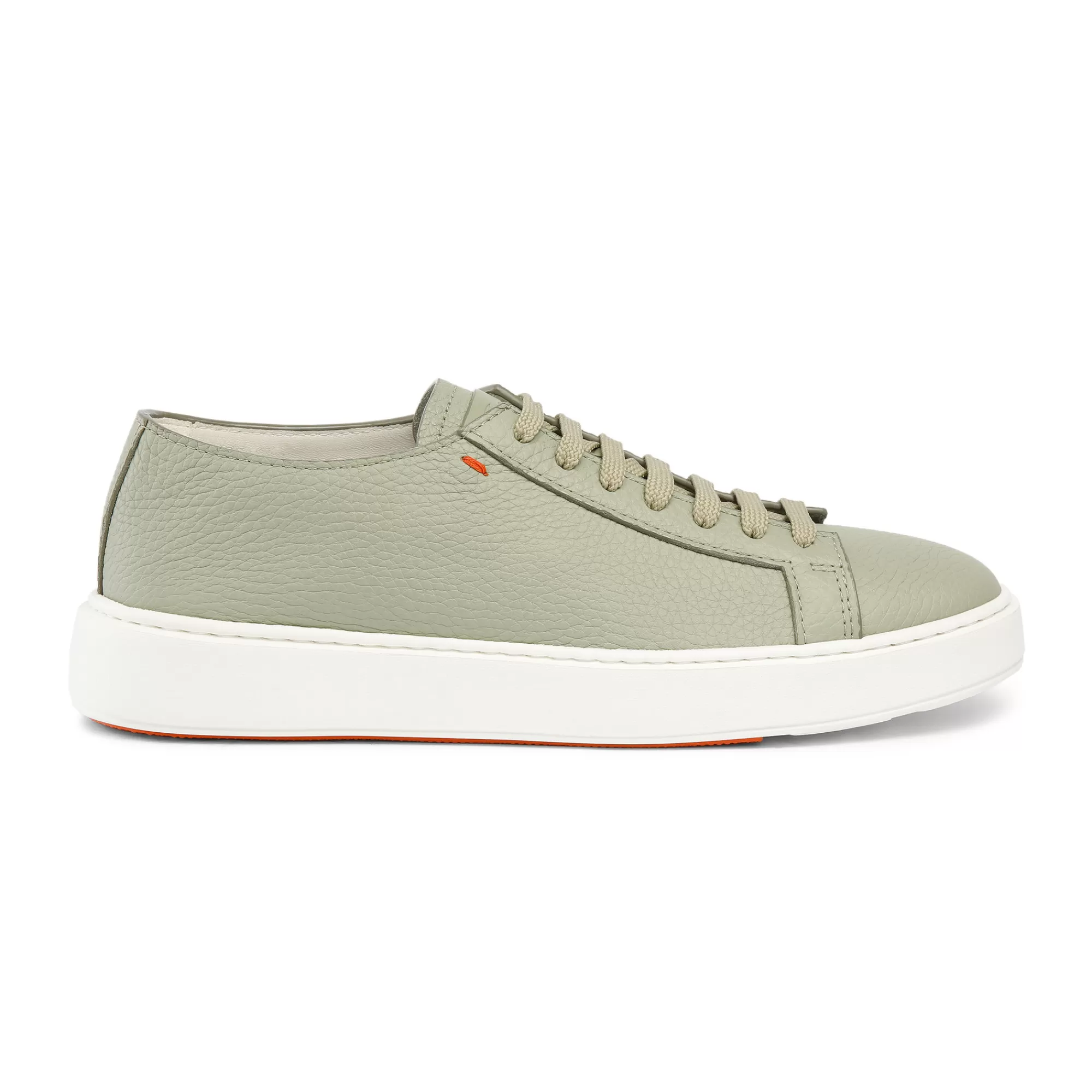 Outlet Sneaker da uomo in pelle bottalata verde Vedi tutte le calzature | Sneakers