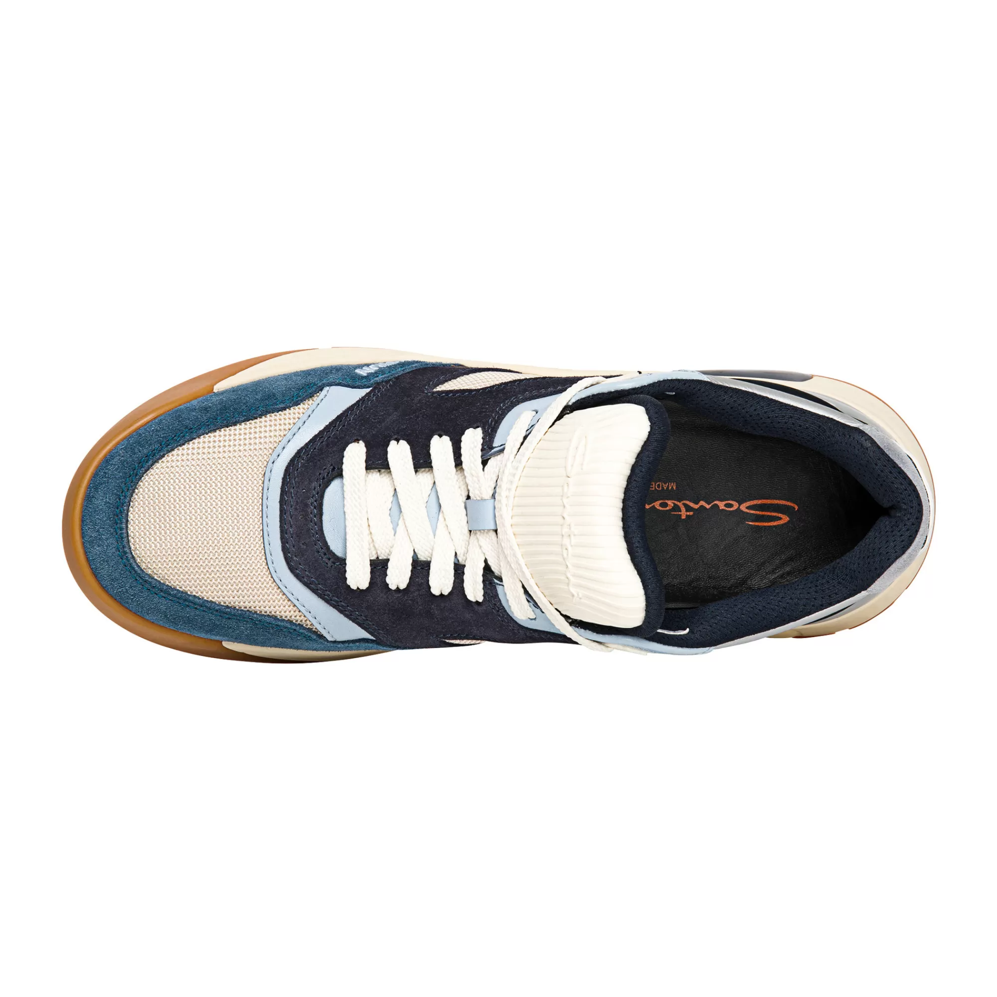 Hot Sneaker Hy-Run da uomo in pelle e tessuto multicolore Vedi tutte le calzature | Sneakers