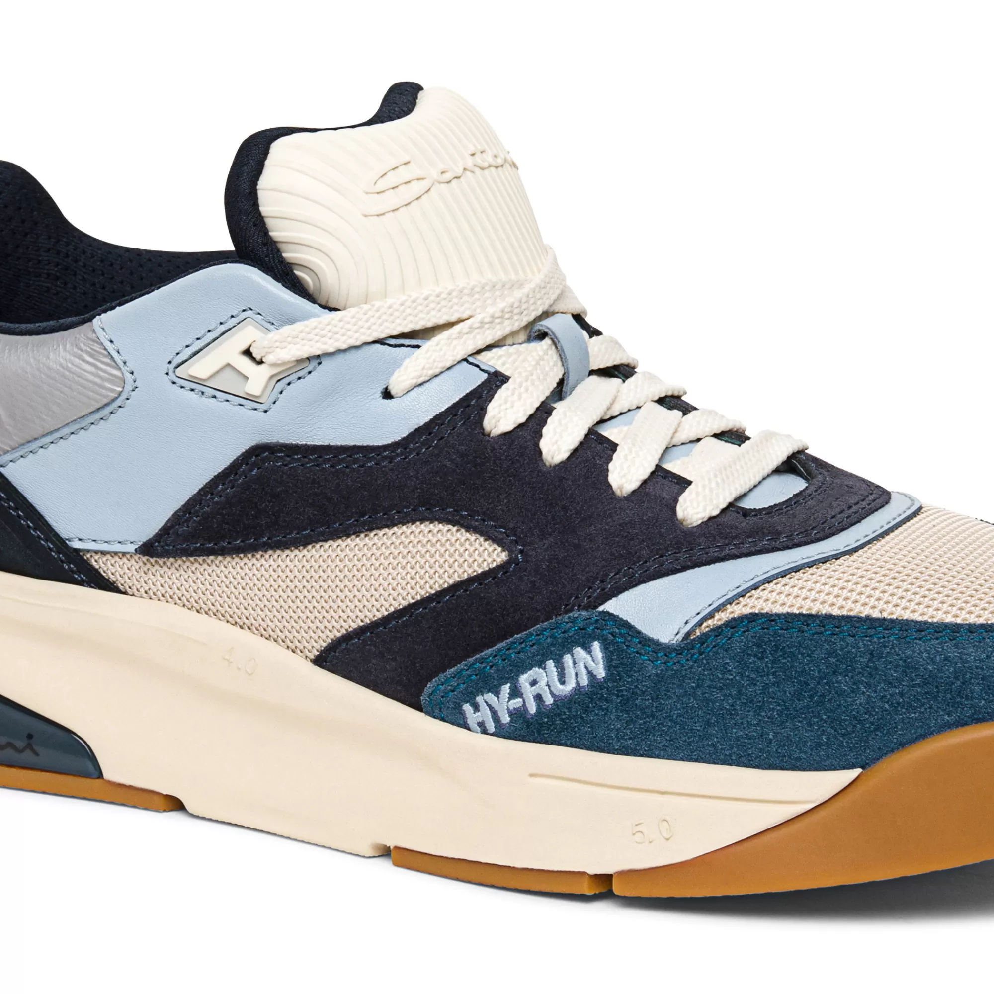 Hot Sneaker Hy-Run da uomo in pelle e tessuto multicolore Vedi tutte le calzature | Sneakers