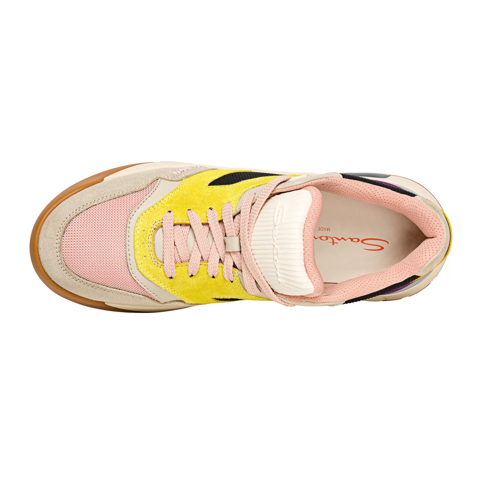Hot Sneaker Hy-Run da uomo in pelle e tessuto multicolore Vedi tutte le calzature | Sneakers
