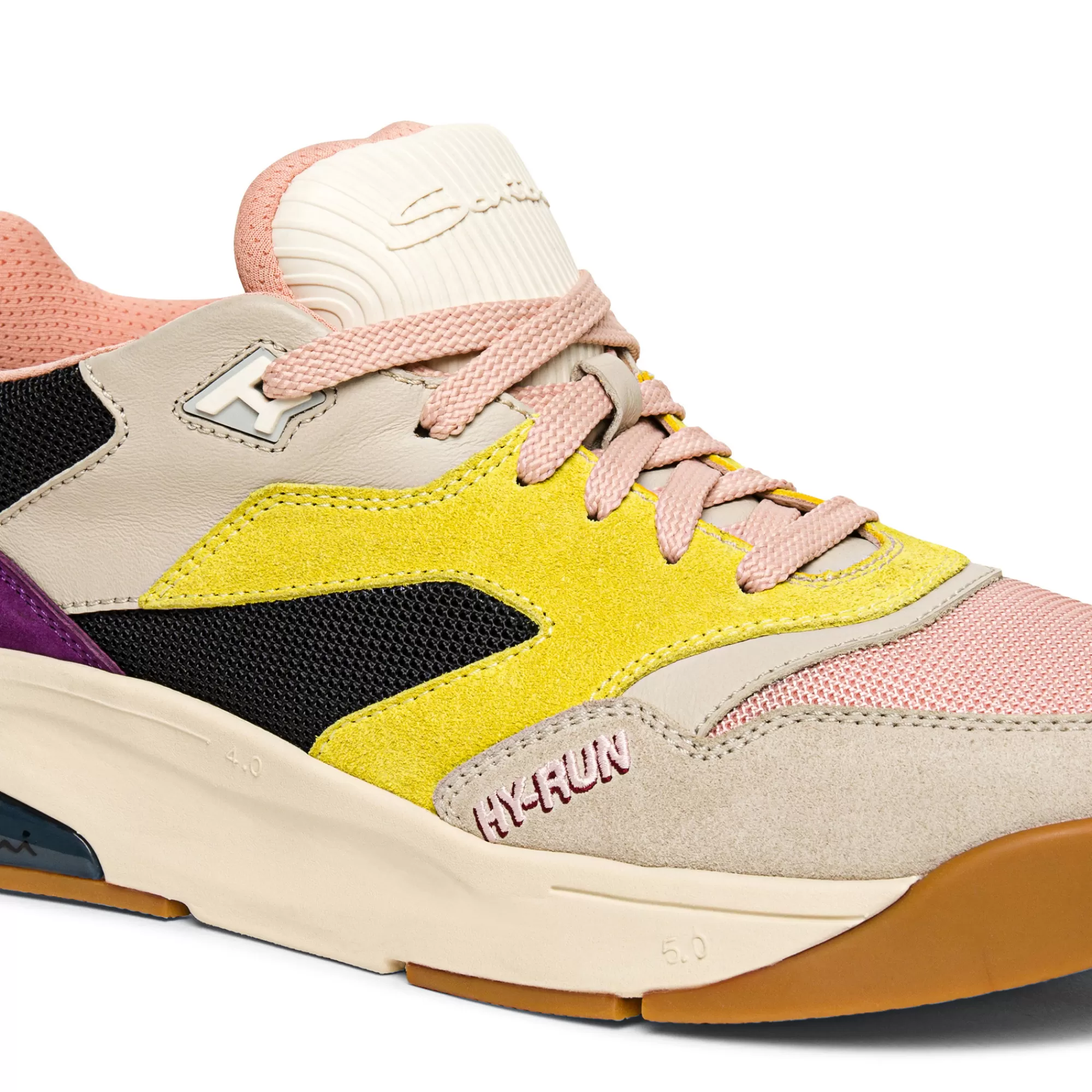 Hot Sneaker Hy-Run da uomo in pelle e tessuto multicolore Vedi tutte le calzature | Sneakers