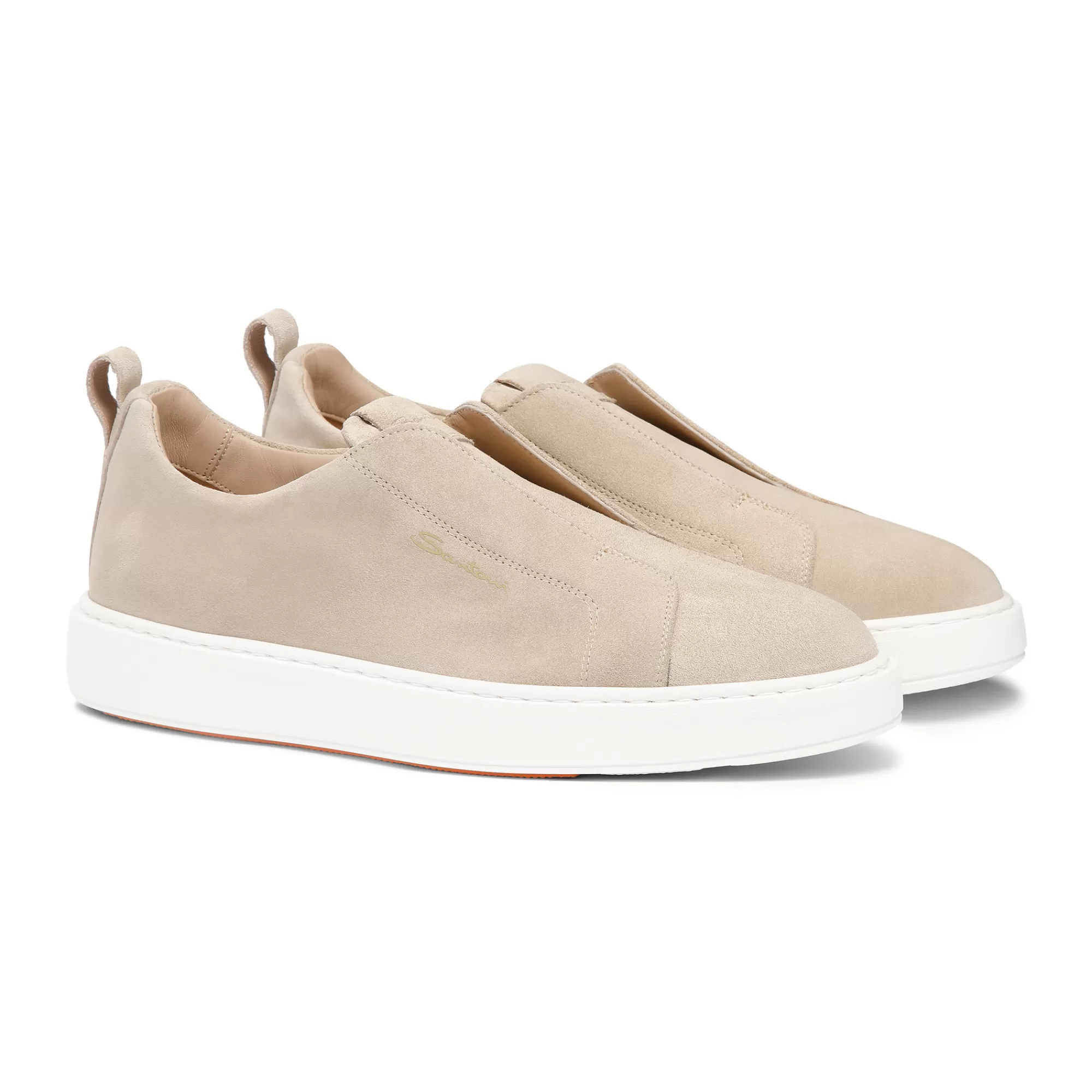 Discount Sneaker slip-on da uomo in suede rosa Vedi tutte le calzature | Sneakers