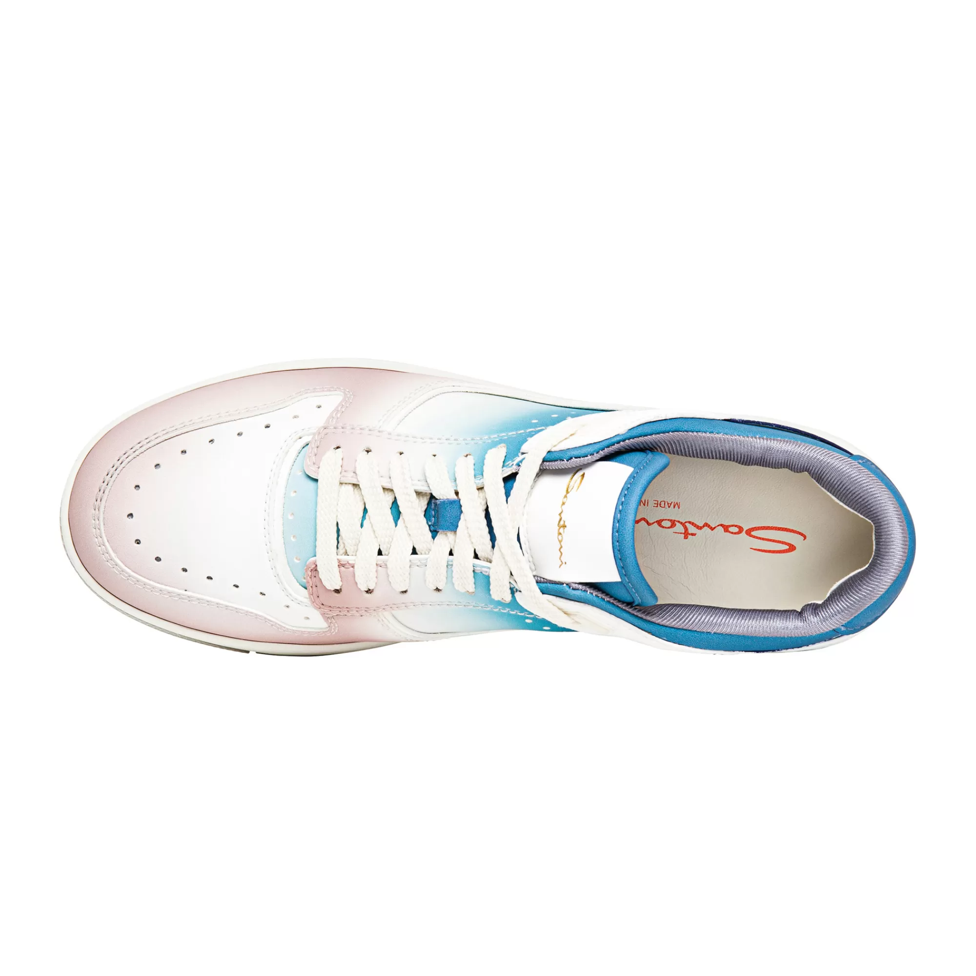 Shop Sneaker Sneak-Air da uomo in pelle blu, bianca e rosa Vedi tutte le calzature | Sneakers