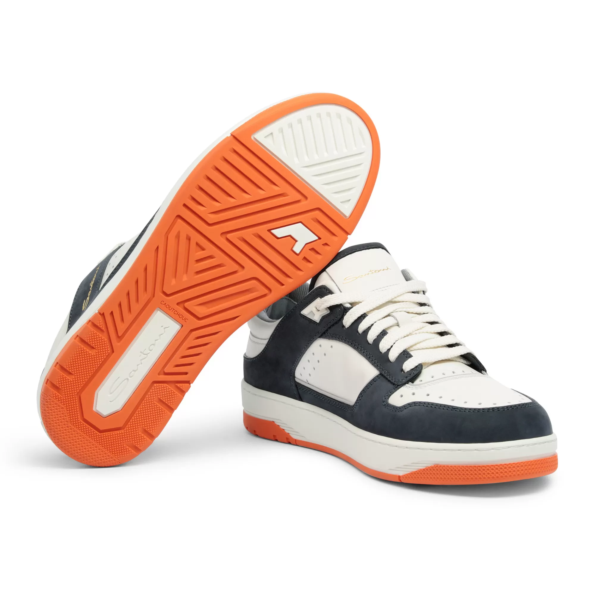 Hot Sneaker Sneak-Air da uomo in pelle e nabuck bianca e blu Vedi tutte le calzature | Sneakers