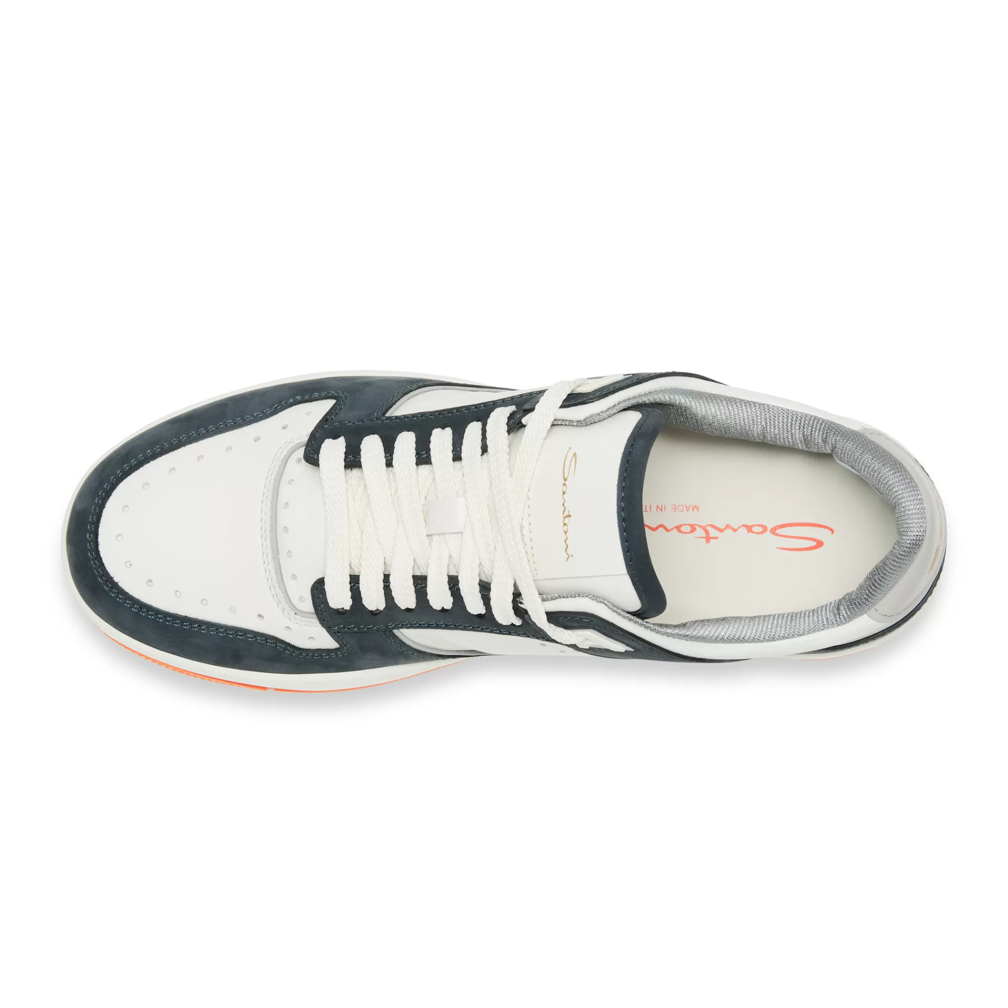 Hot Sneaker Sneak-Air da uomo in pelle e nabuck bianca e blu Vedi tutte le calzature | Sneakers