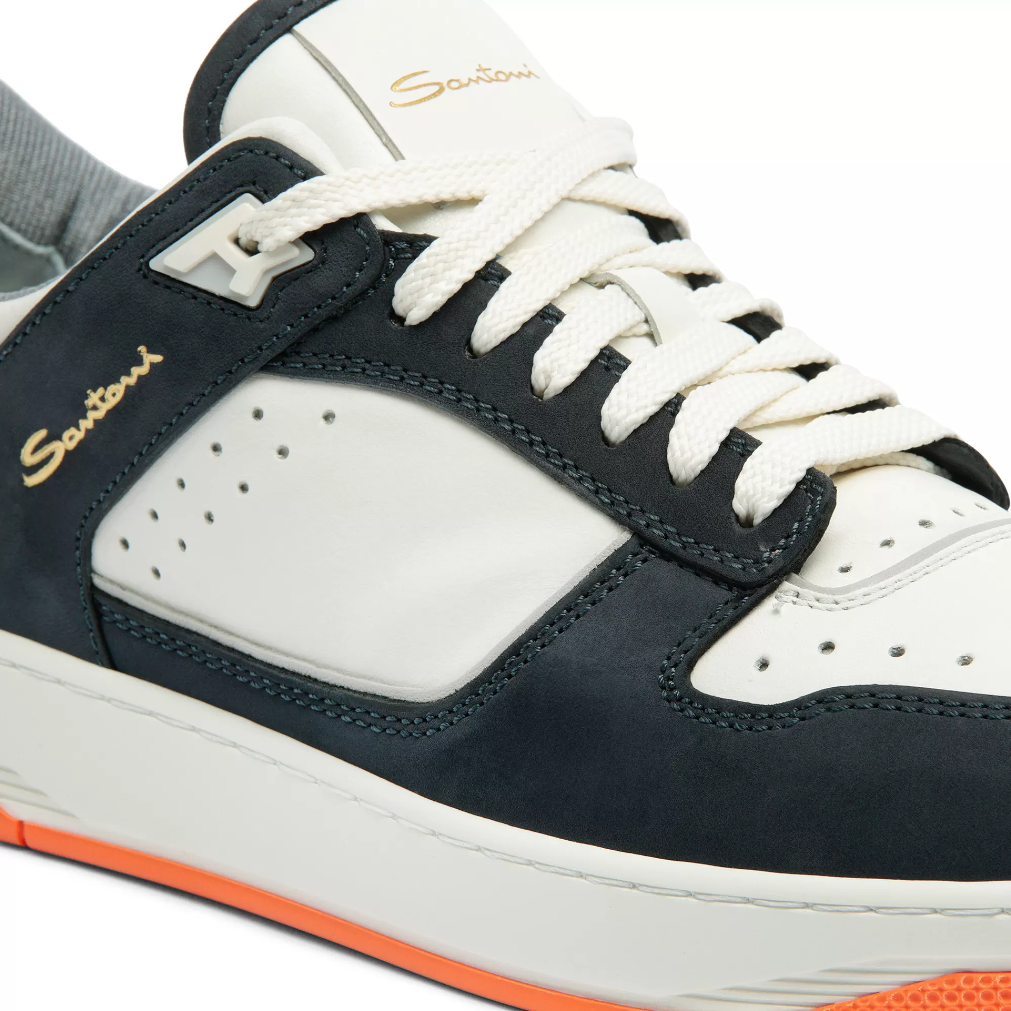 Hot Sneaker Sneak-Air da uomo in pelle e nabuck bianca e blu Vedi tutte le calzature | Sneakers