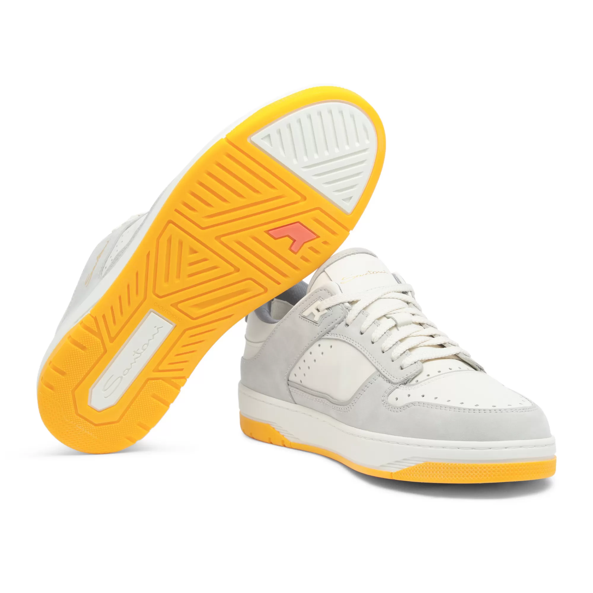 Cheap Sneaker Sneak-Air da uomo in pelle e nabuck bianca e grigia Vedi tutte le calzature | Sneakers