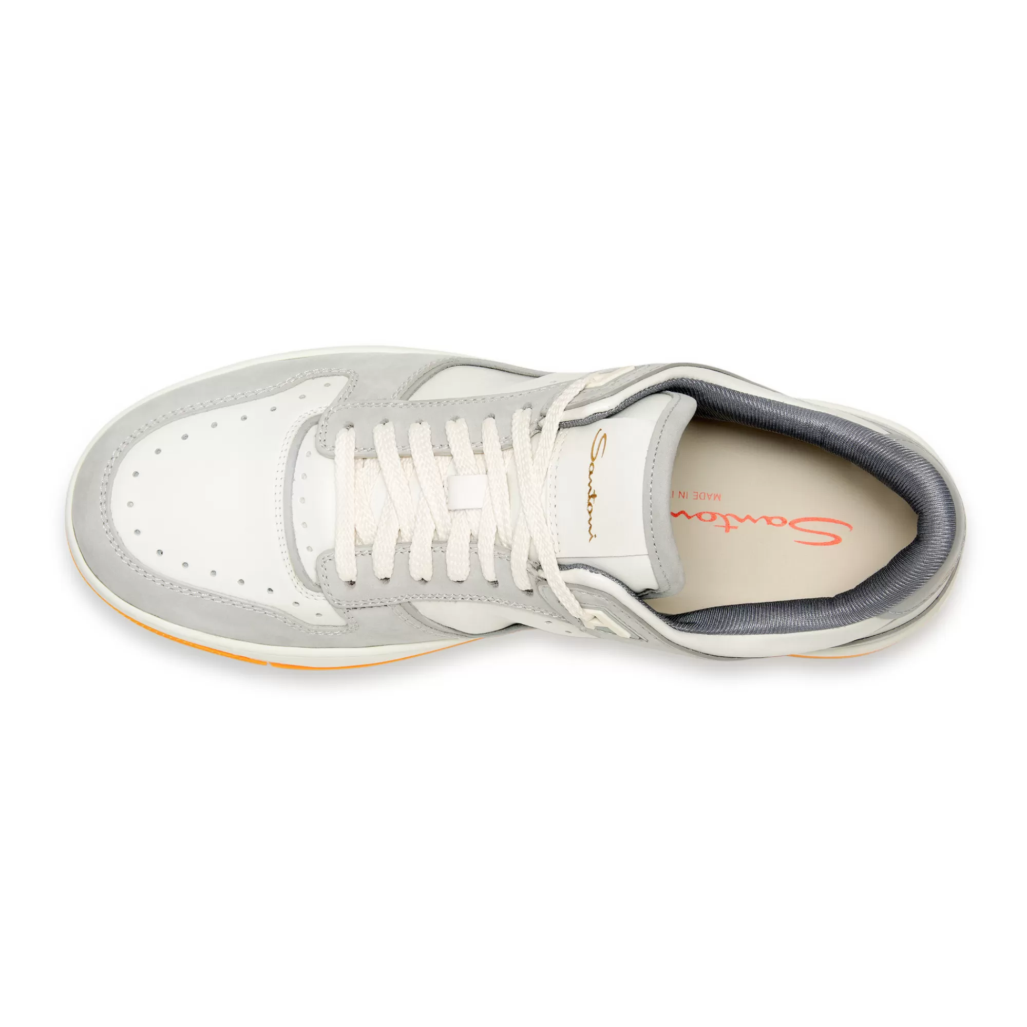 Cheap Sneaker Sneak-Air da uomo in pelle e nabuck bianca e grigia Vedi tutte le calzature | Sneakers