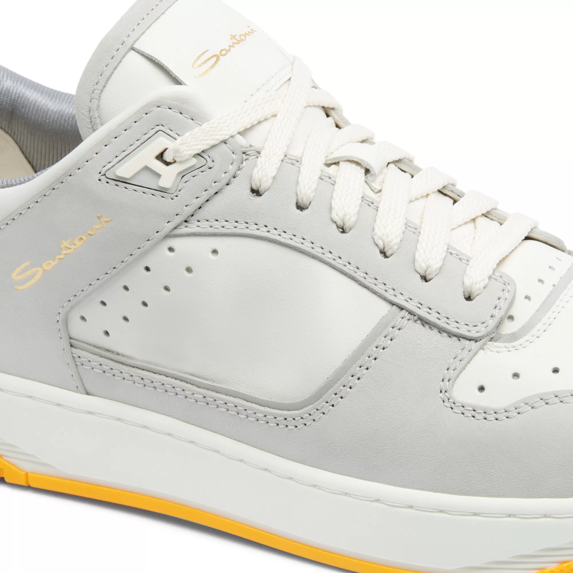 Cheap Sneaker Sneak-Air da uomo in pelle e nabuck bianca e grigia Vedi tutte le calzature | Sneakers