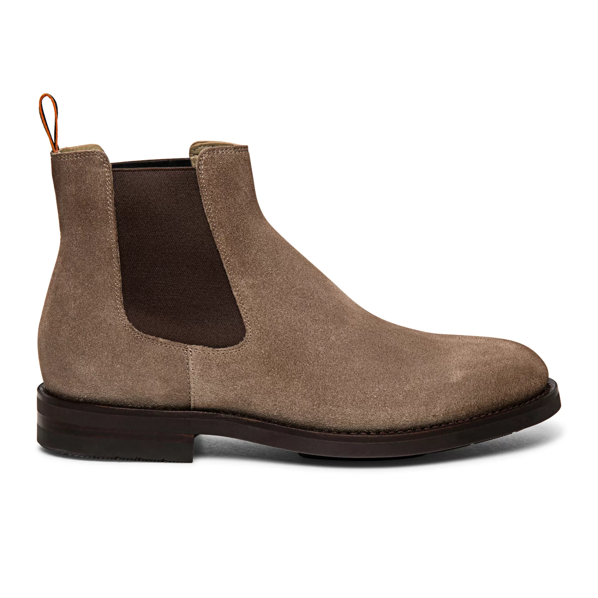 Cheap Stivaletto chelsea da uomo in suede tortora Vedi tutte le calzature | Stivali