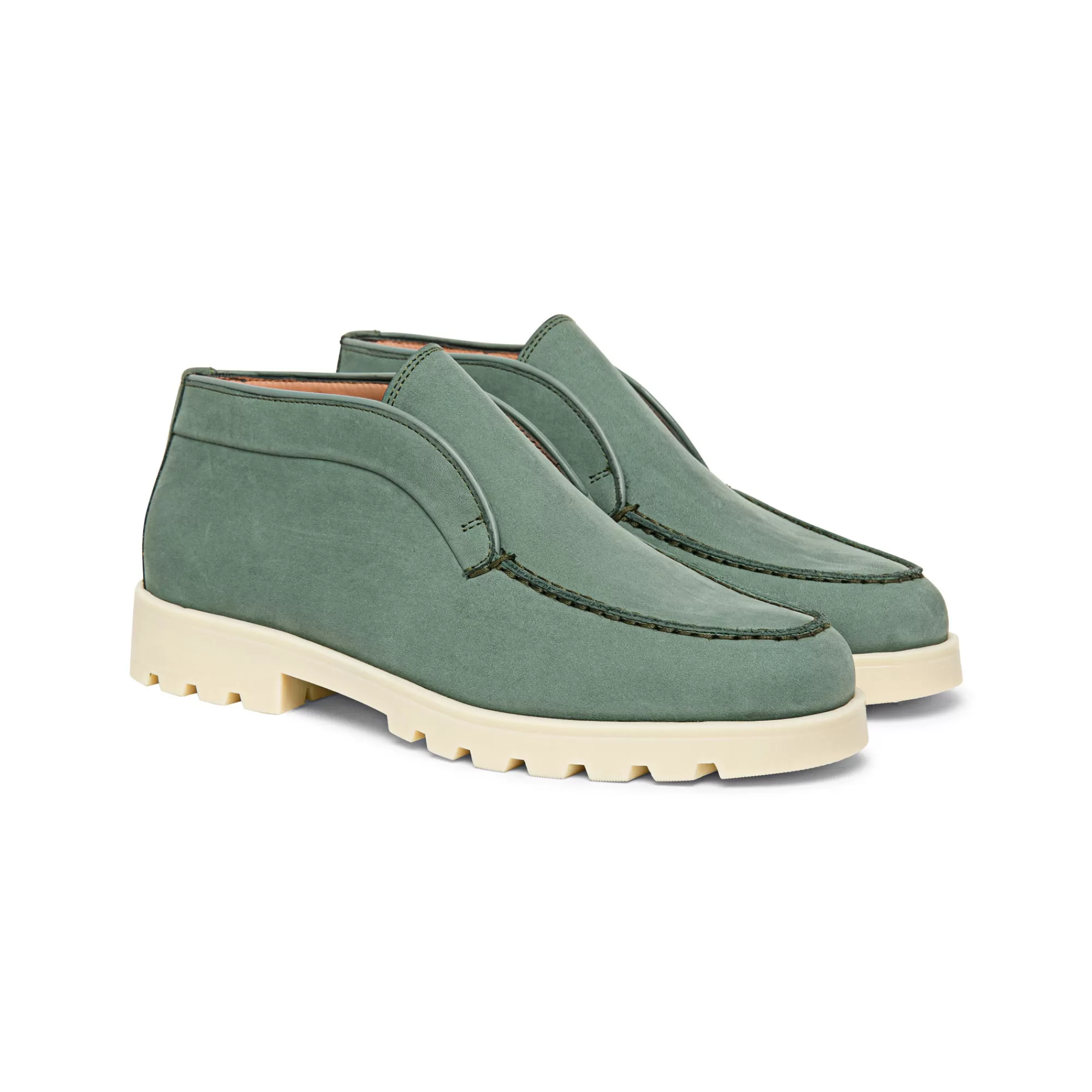 Flash Sale Stivaletto desert da donna in nabuk verde Vedi tutte le calzature | Scarpe basse