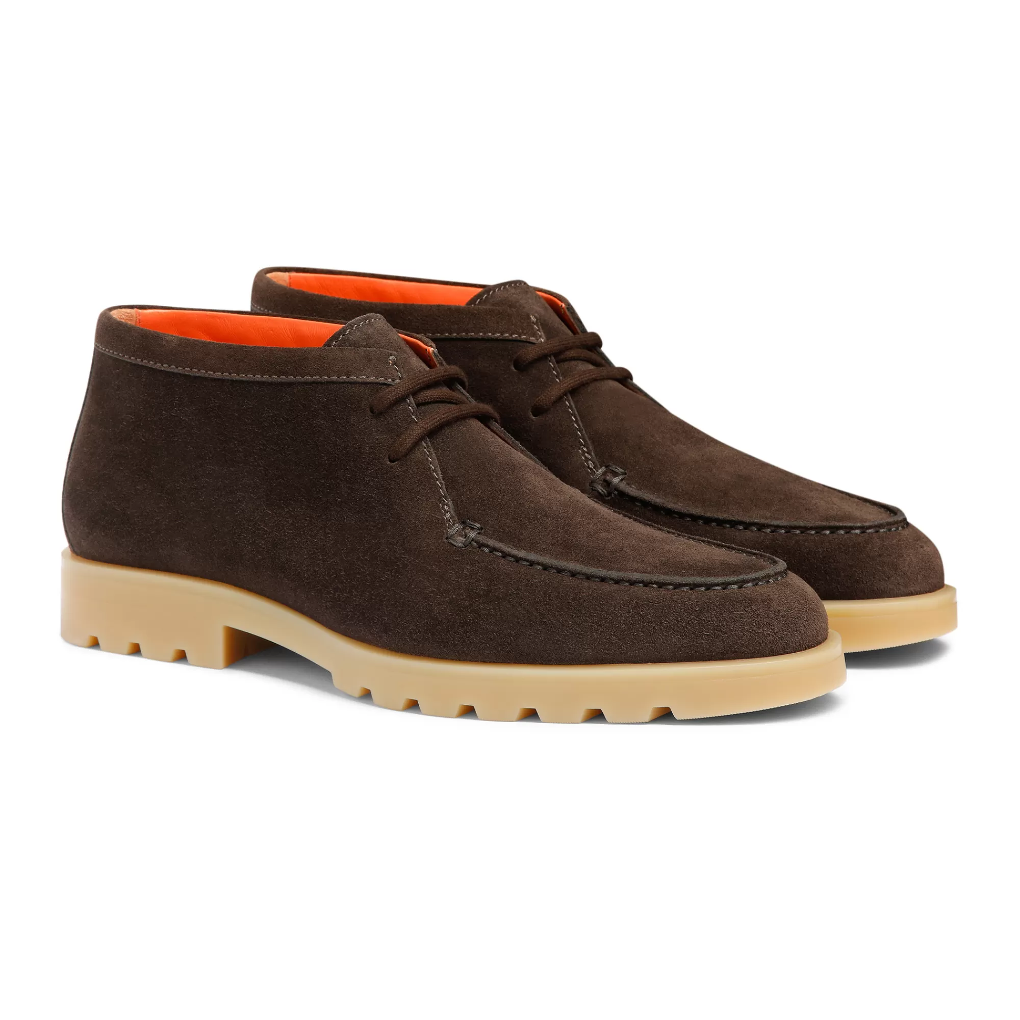 Hot Stivaletto desert da uomo in suede marrone Vedi tutte le calzature | Stivali