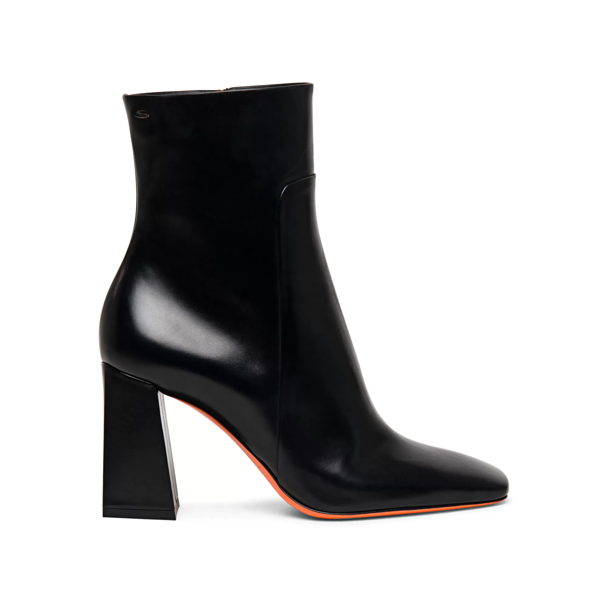Best Sale Stivaletto tacco alto da donna in pelle anticata nera Vedi tutte le calzature | Stivali & Stivaletti