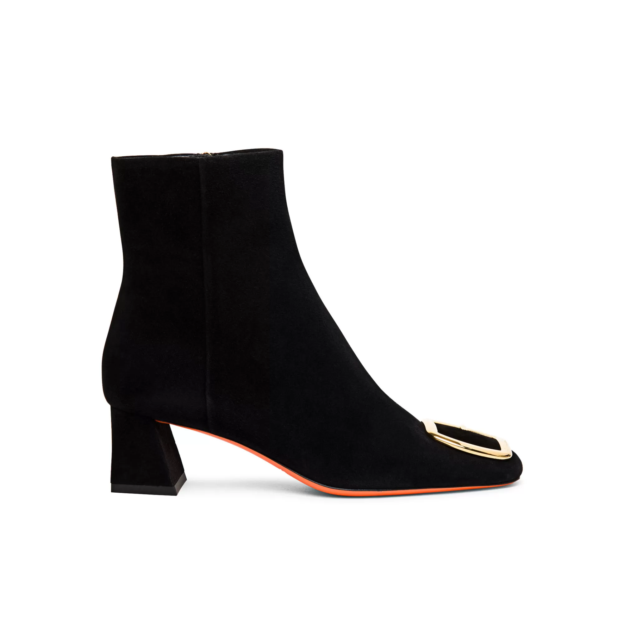 Cheap Stivaletto tacco medio da donna in suede nero Vedi tutte le calzature | Stivali & Stivaletti