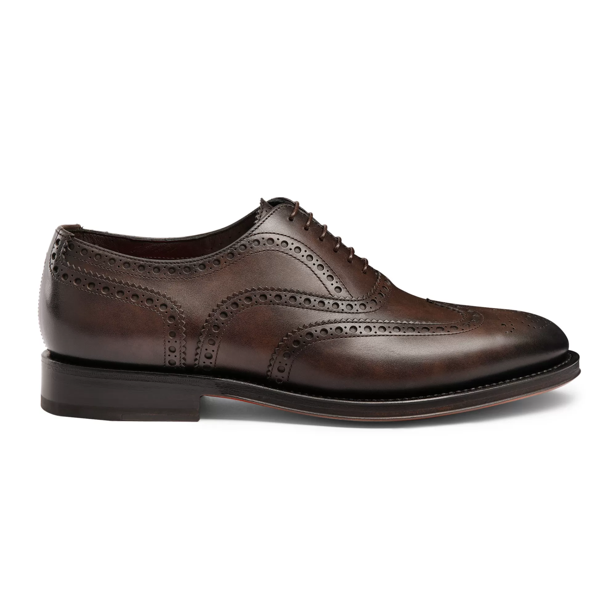 Best Stringata oxford brogue da uomo in pelle anticata marrone | SUGGERIMENTI Vedi tutte le calzature | Stringate