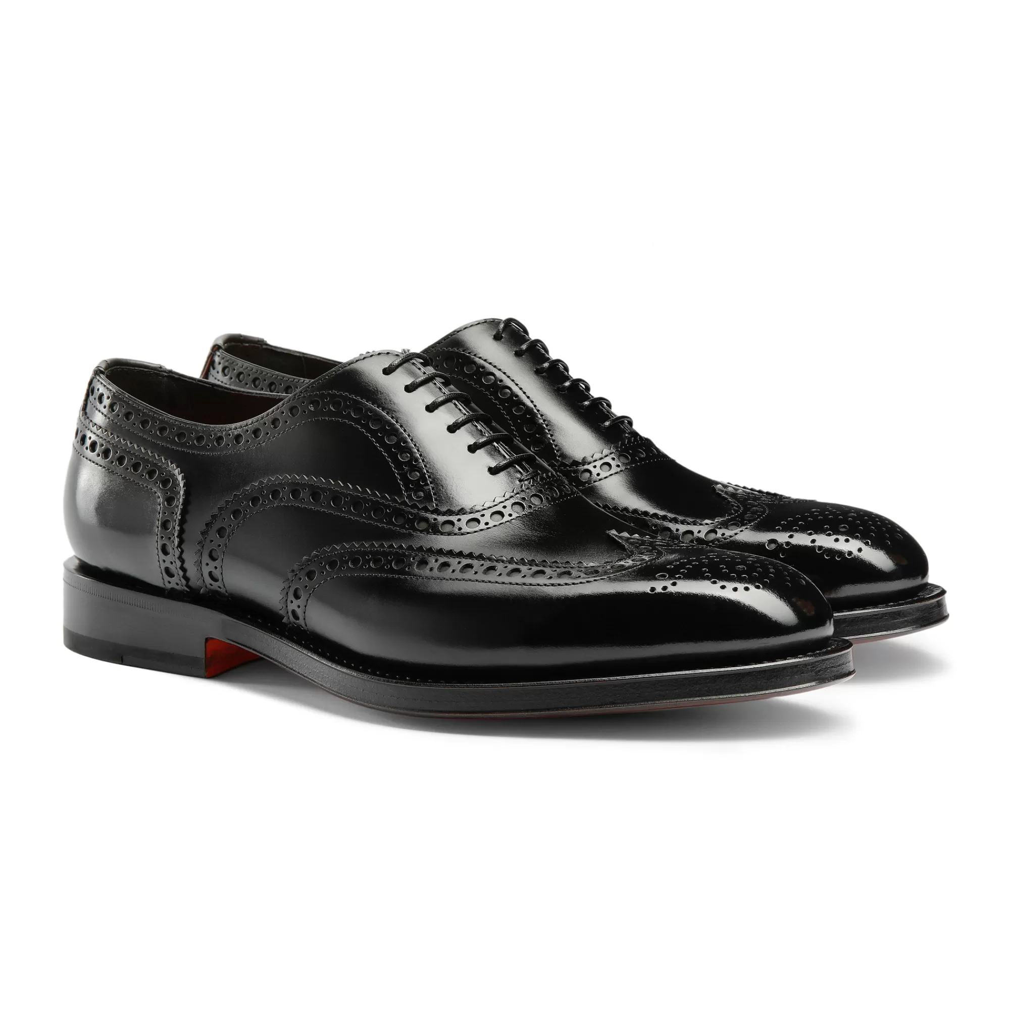 Best Stringata oxford brogue da uomo in pelle anticata nera | SUGGERIMENTI Vedi tutte le calzature | Stringate