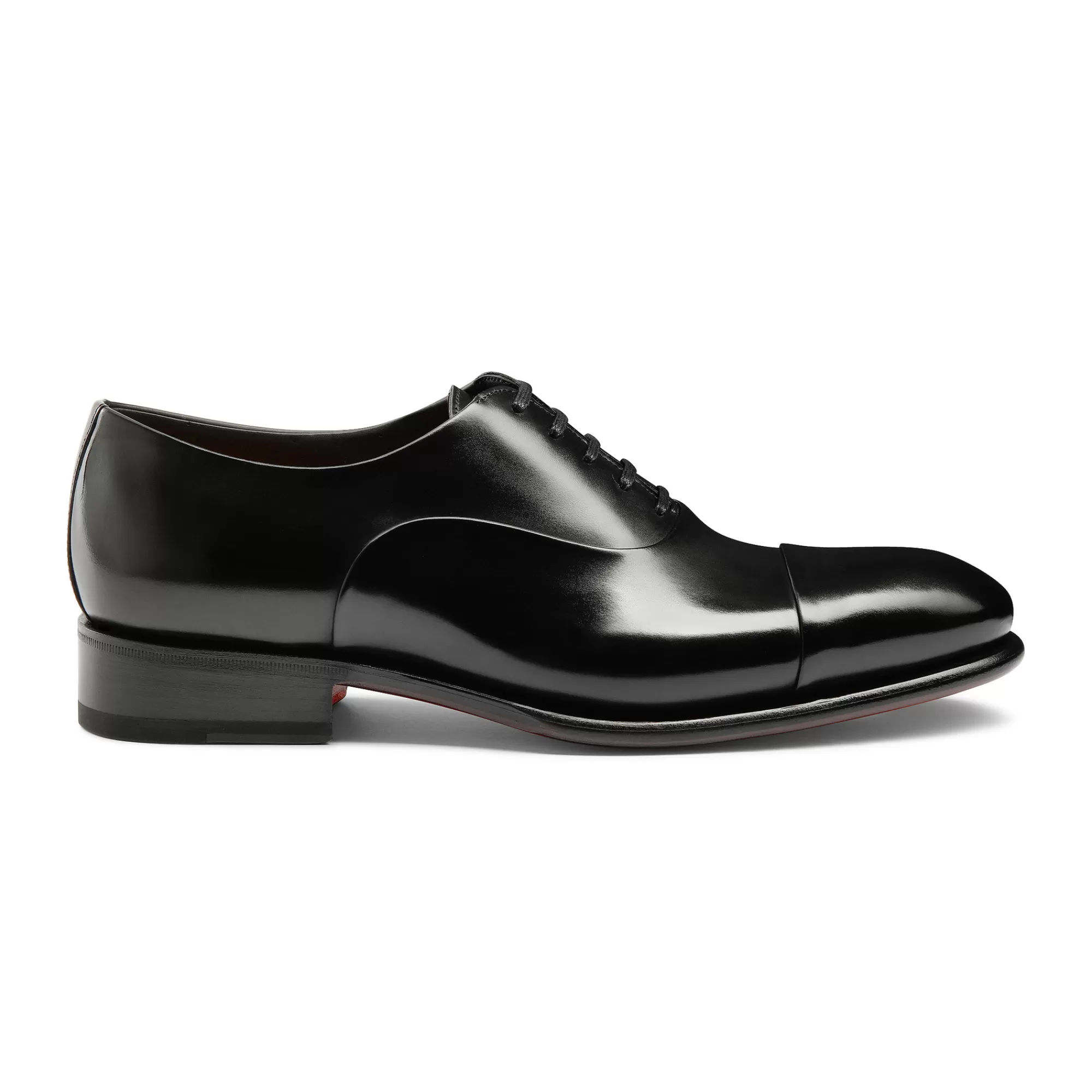 Cheap Stringata oxford da uomo in pelle anticata nera | SUGGERIMENTI Vedi tutte le calzature | Stringate