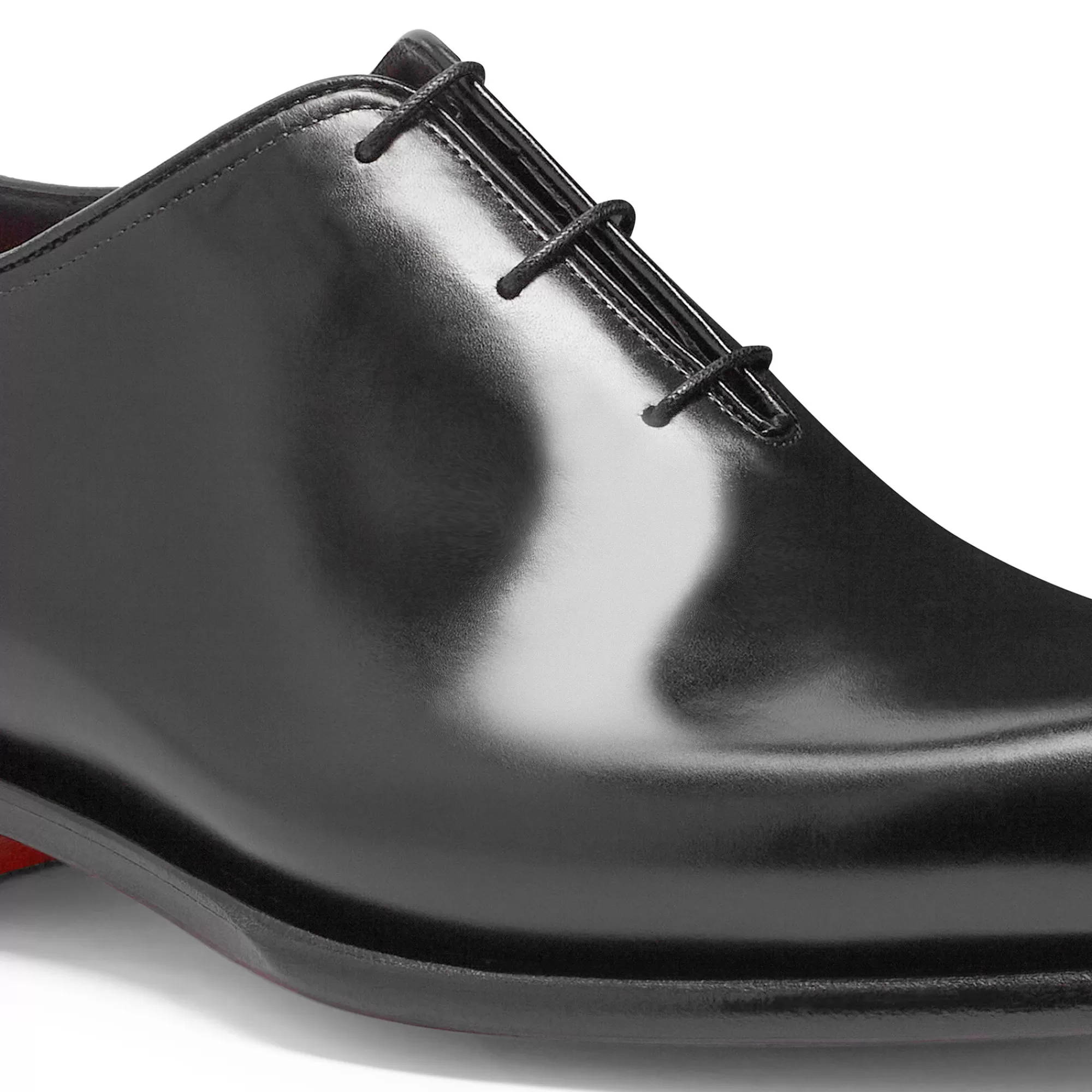 Sale Stringata oxford da uomo in pelle anticata nera | SUGGERIMENTI Vedi tutte le calzature | Stringate