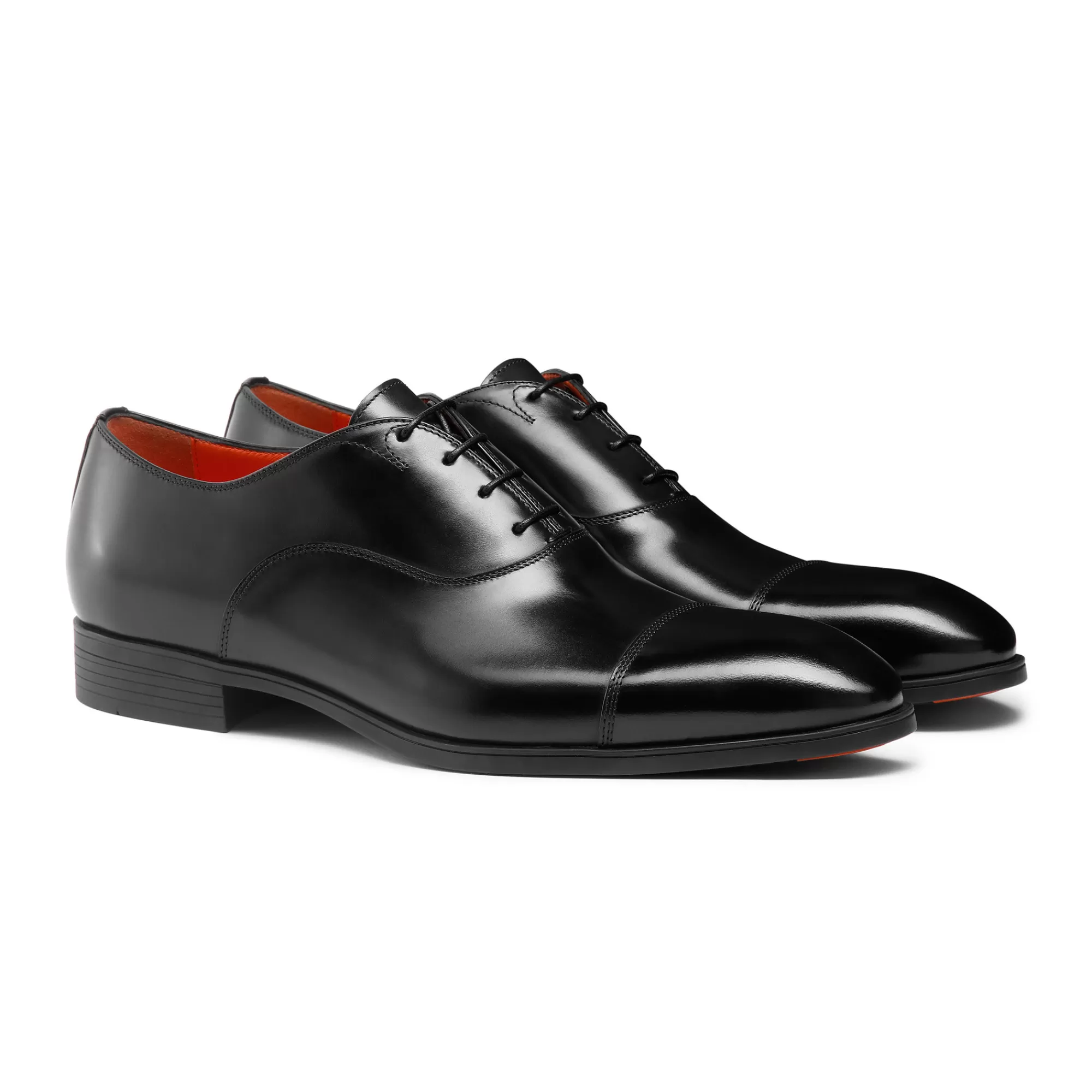 Outlet Stringata oxford da uomo in pelle nera Vedi tutte le calzature | Stringate